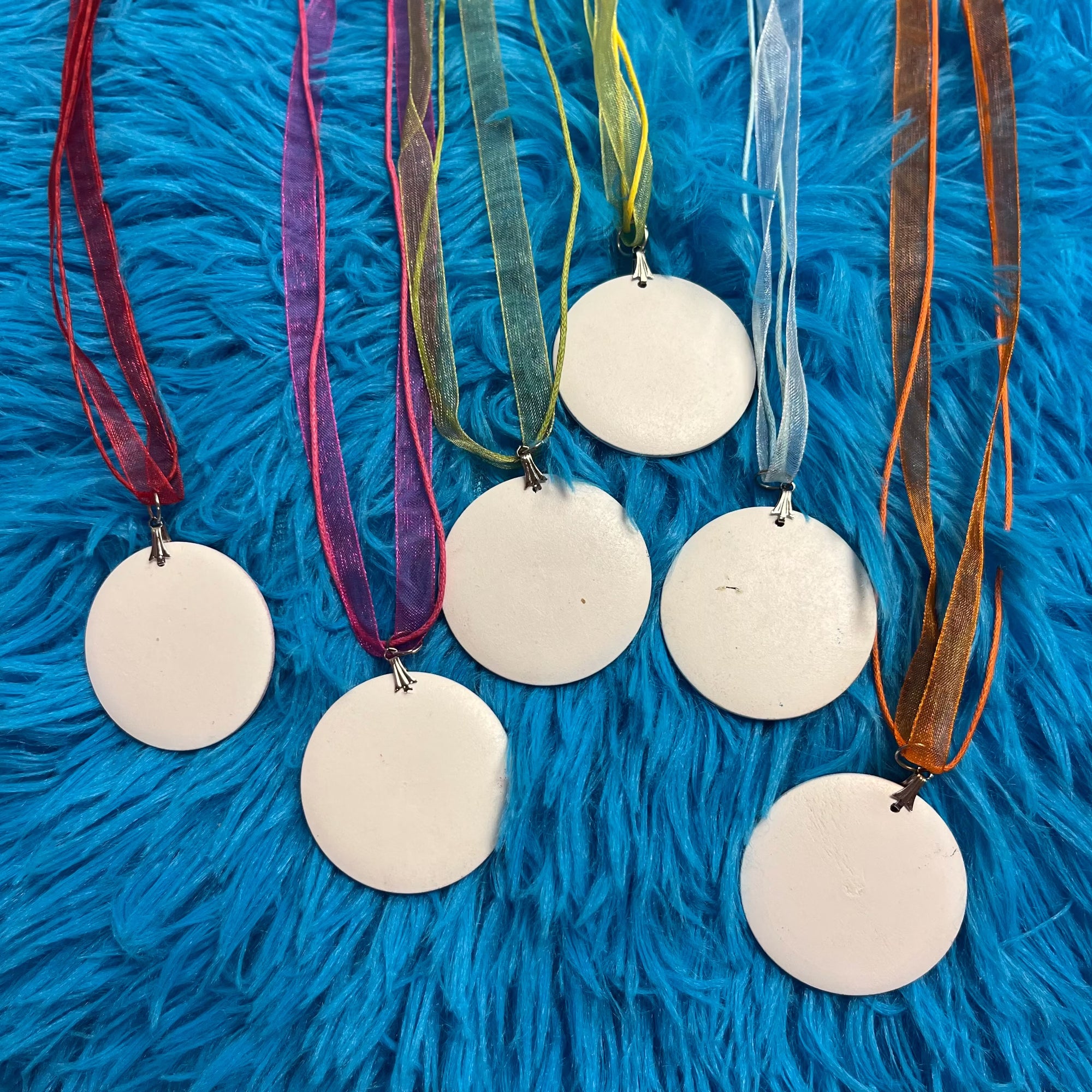 Wooden vintage playboy necklaces