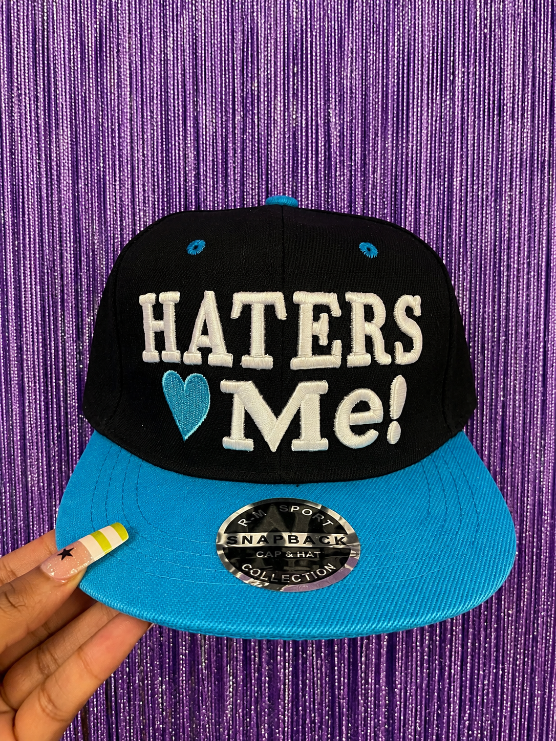 Blue haters luv me SnapBack