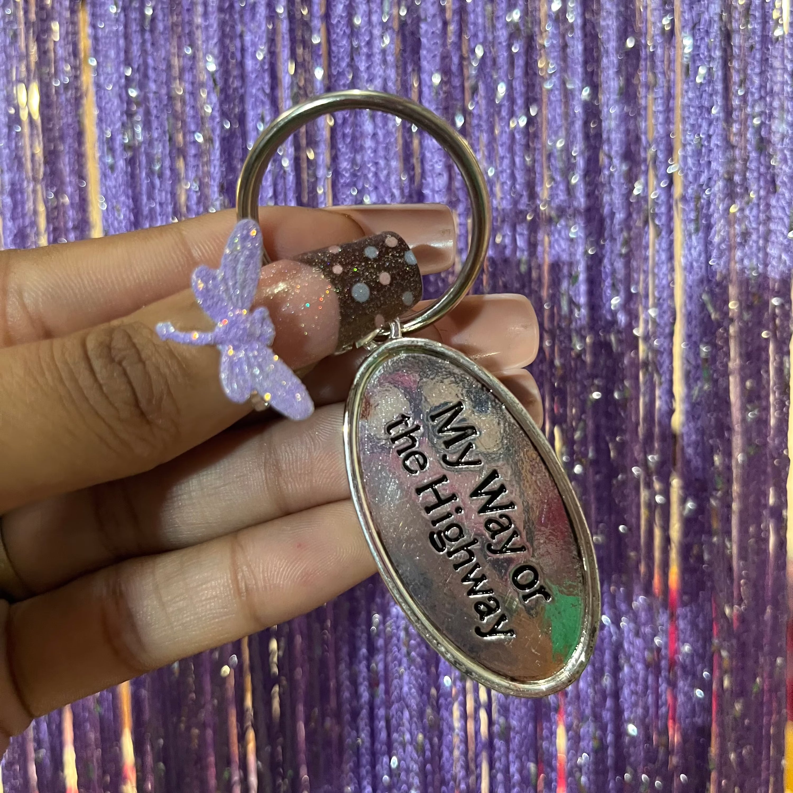 2003 My way or the highway keychain