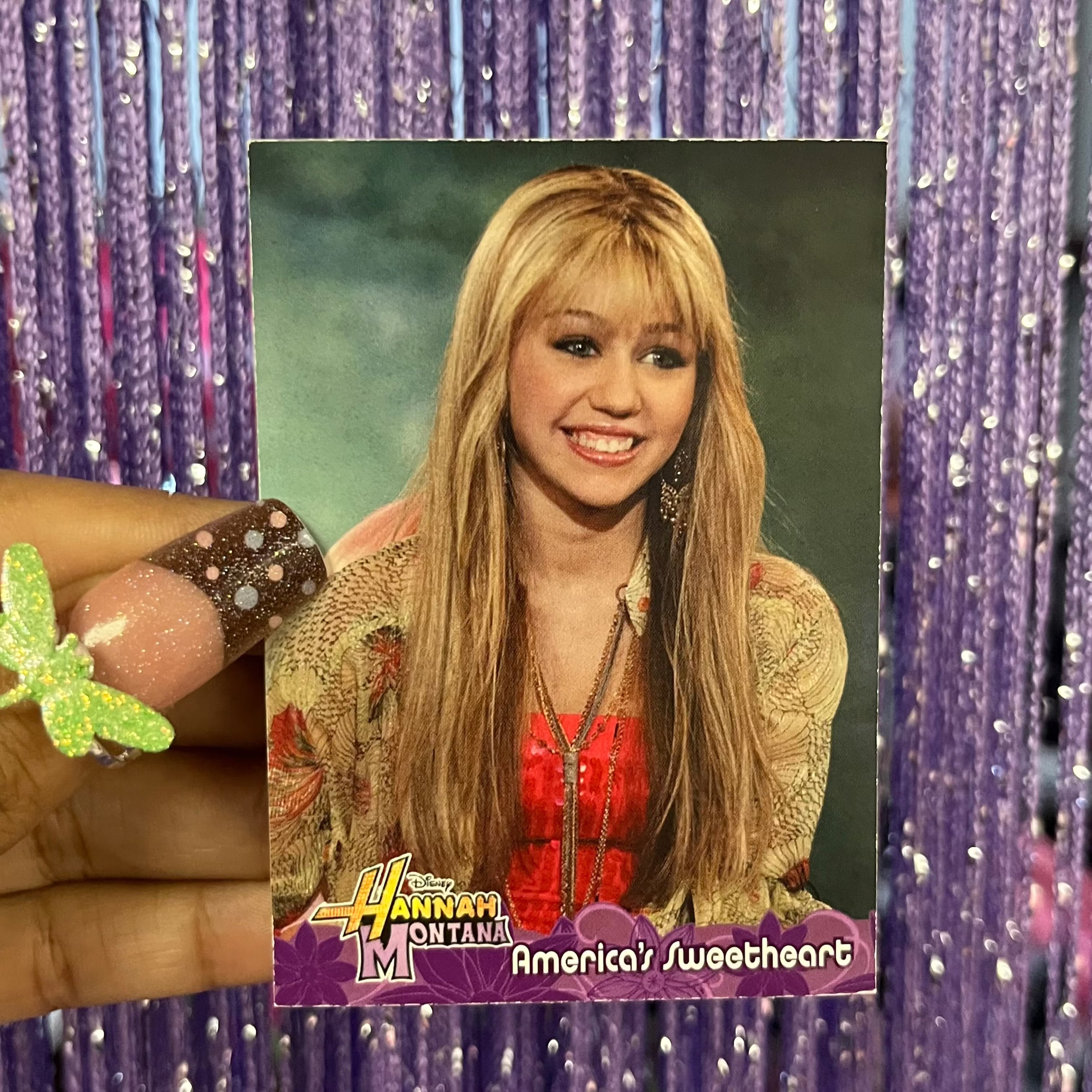 Hannah Montana trading cards