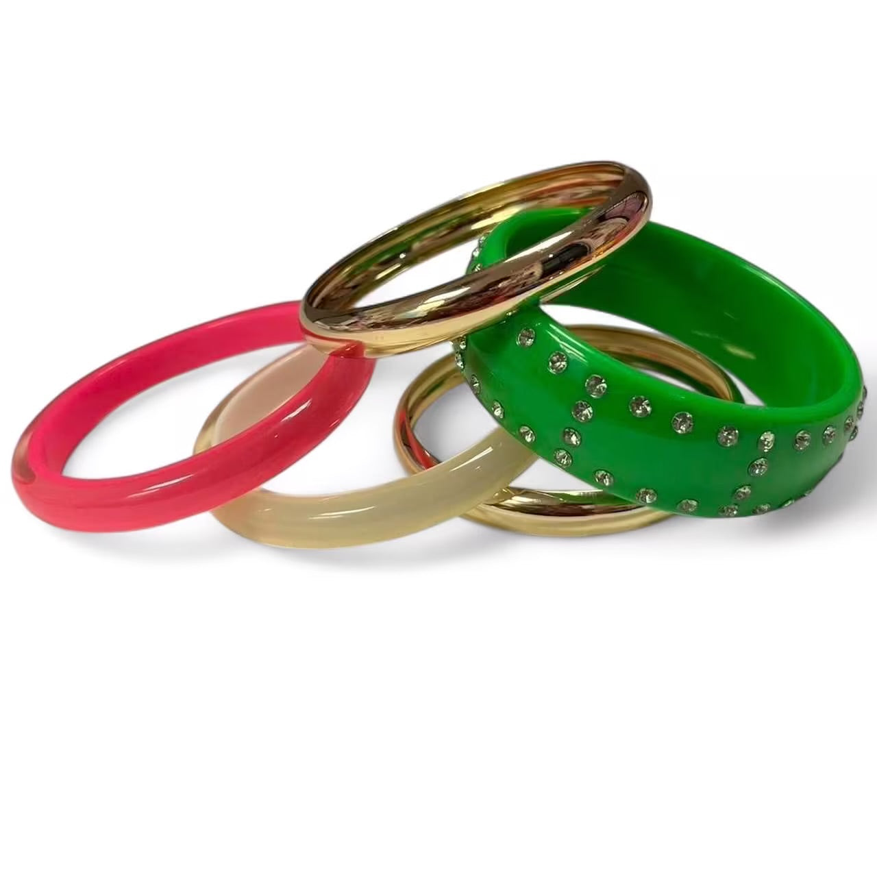 Moxie bling bangle bracelet set