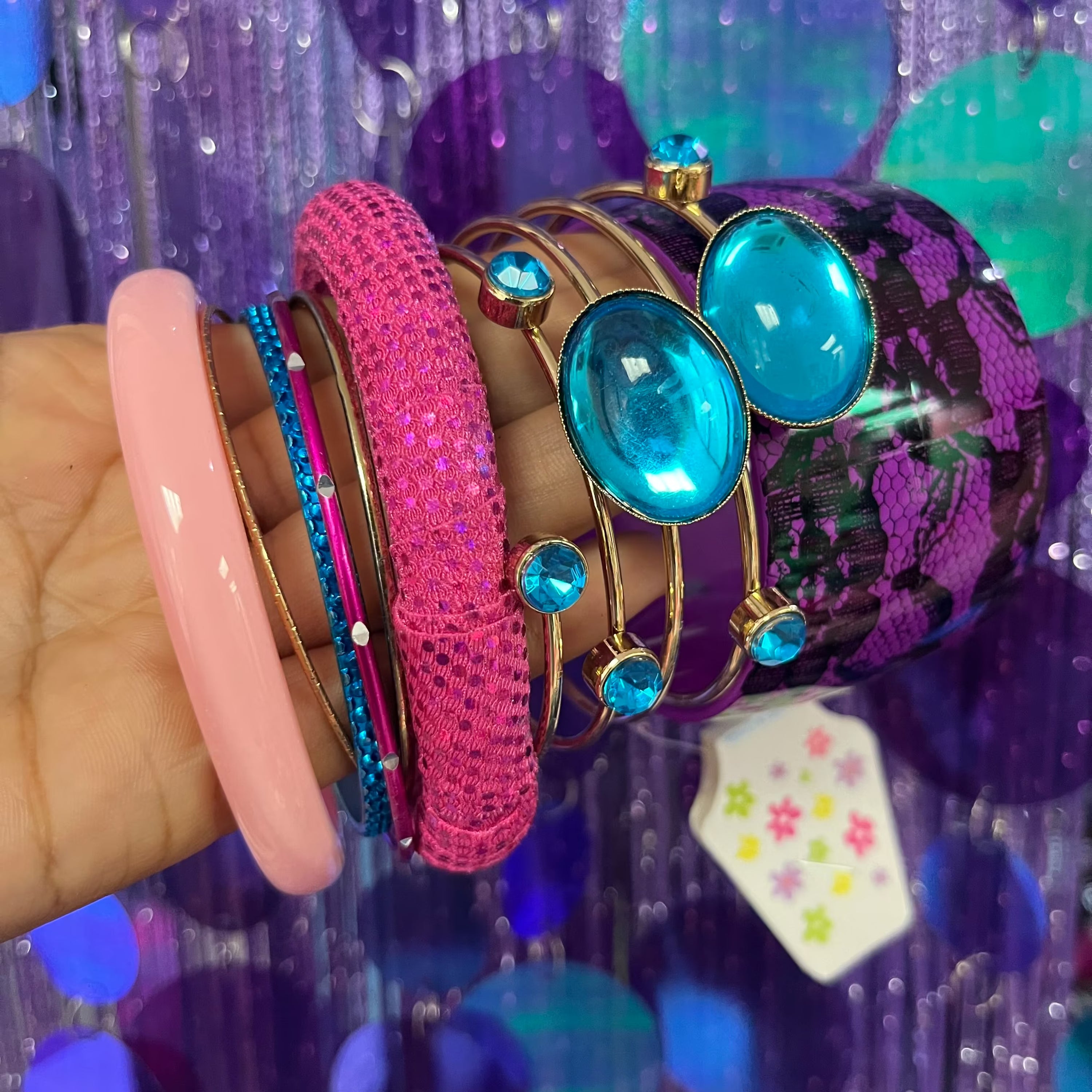 Kool Kat curated vintage bangle bracelet set