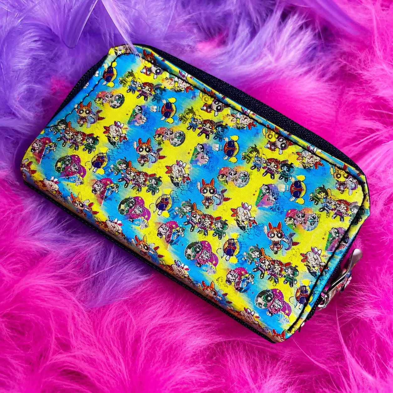 Mini powerpuff girls hologram wallet - defective