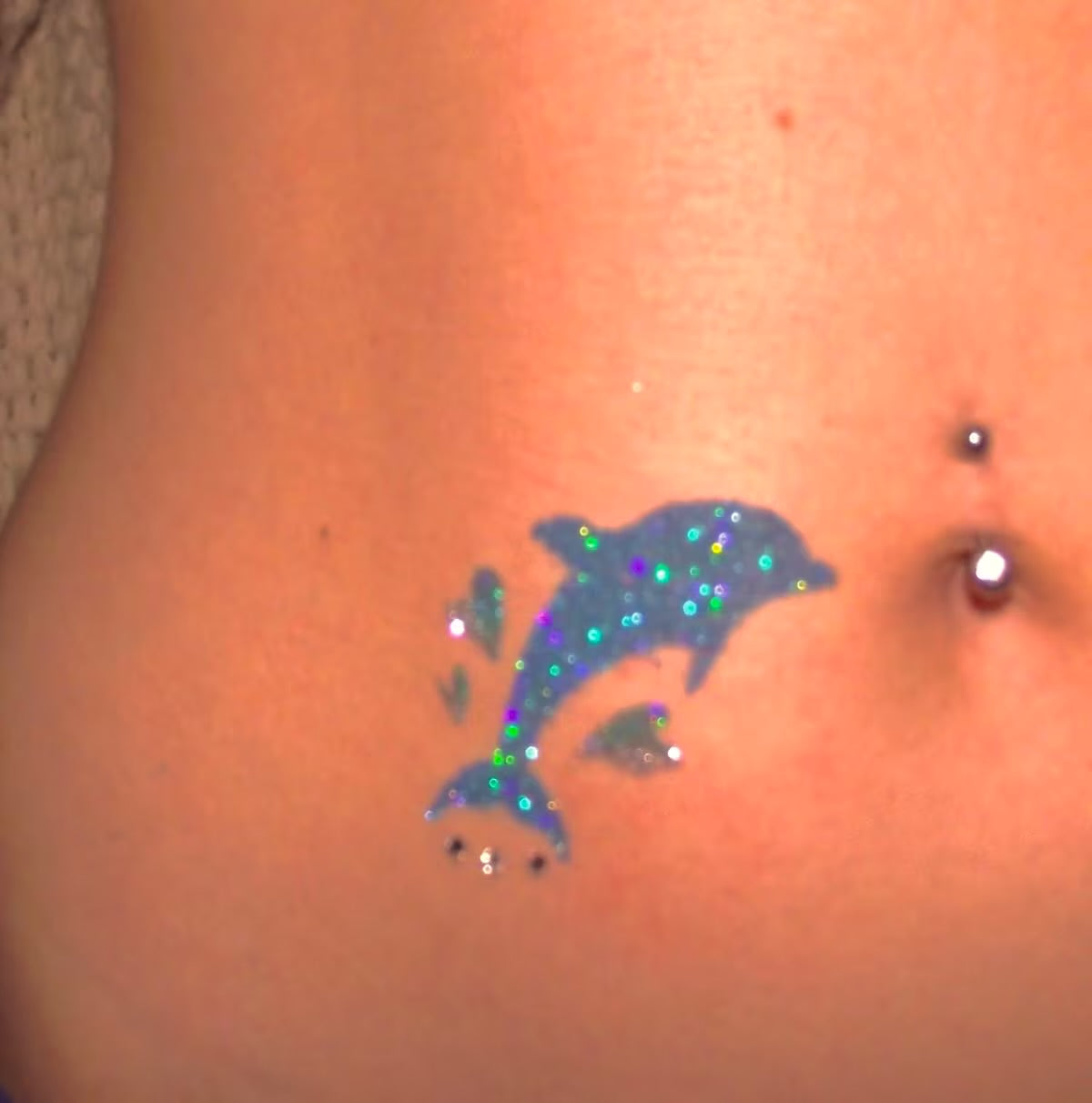 Glitter tattoos