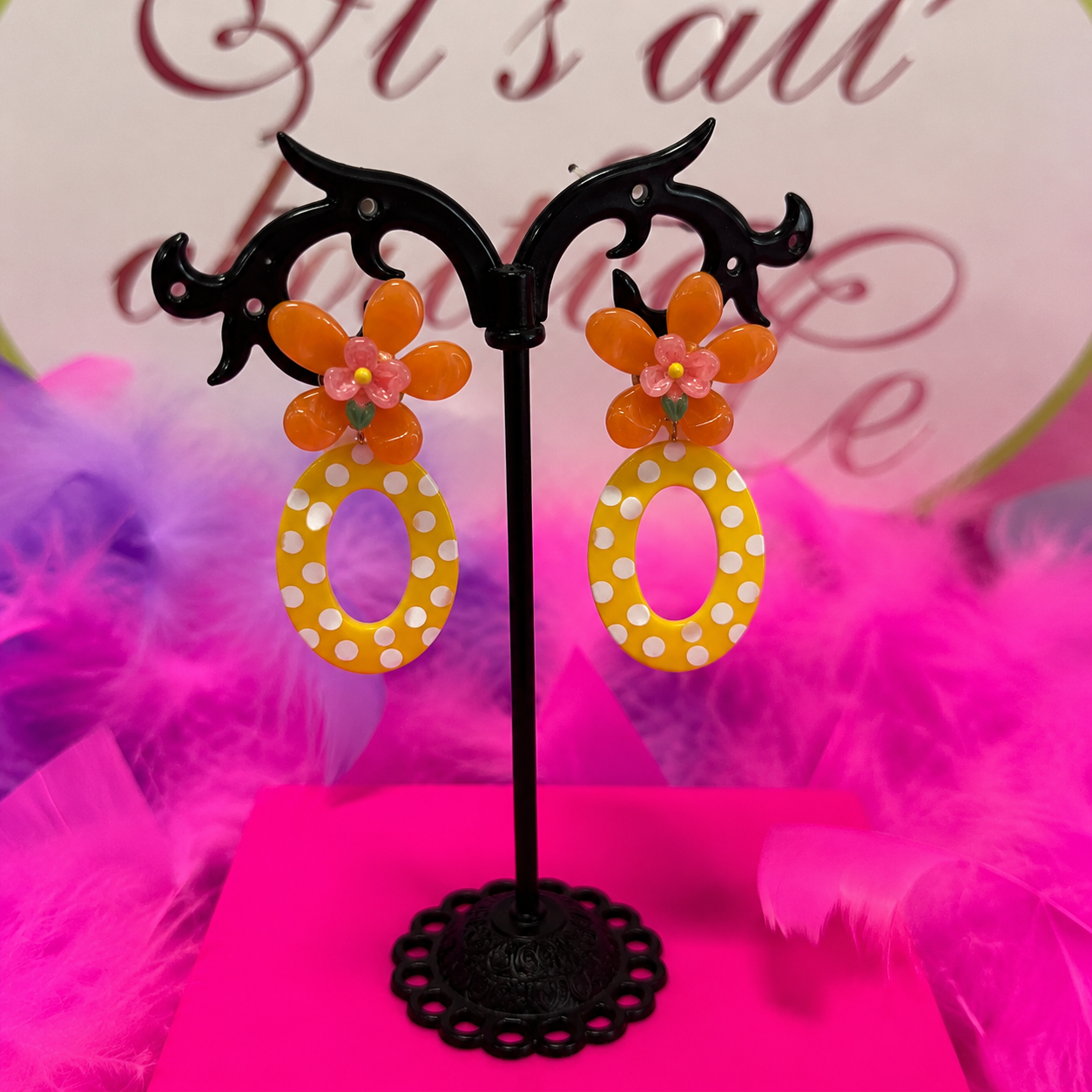 Citrus pop earrings