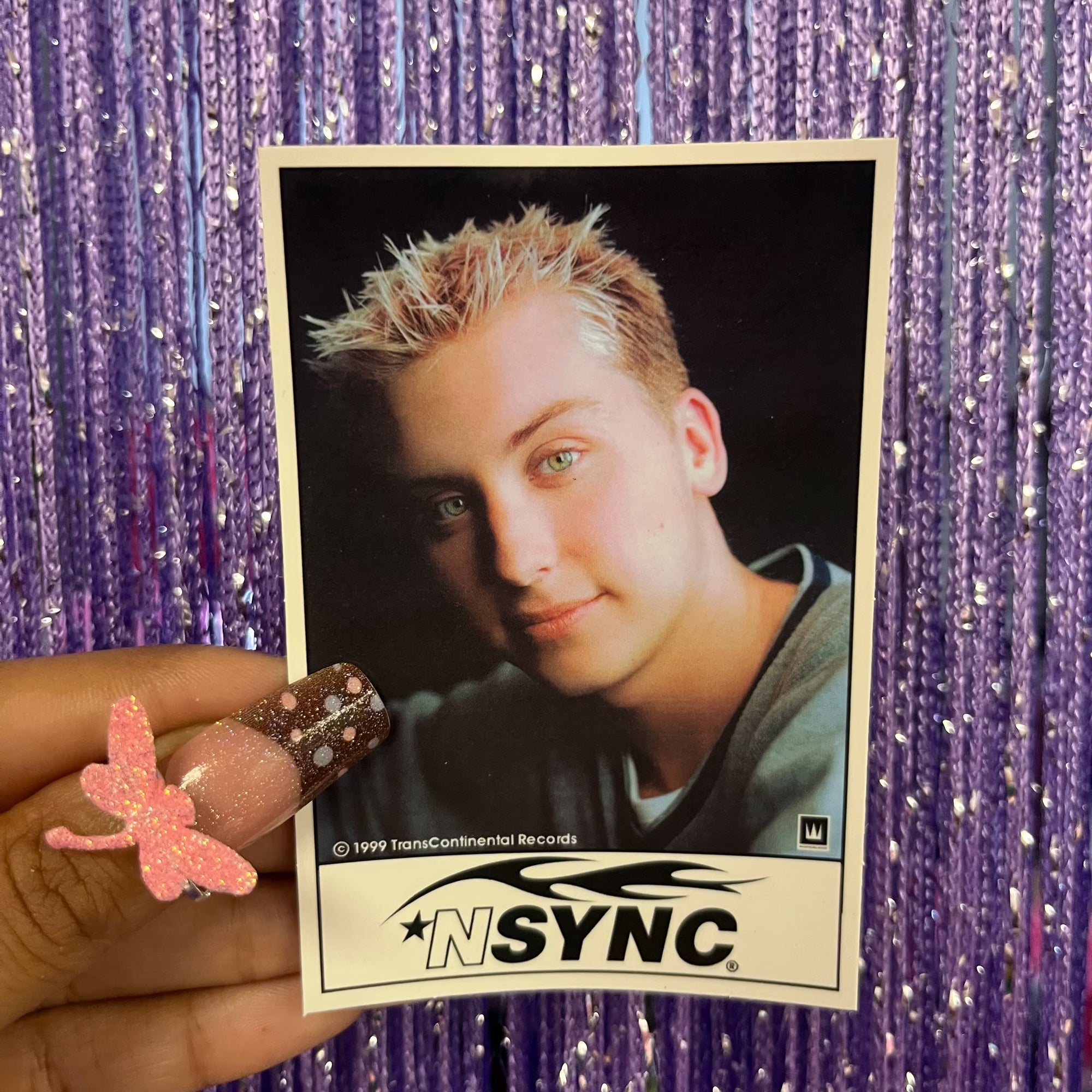 Vintage nSYNC stickers