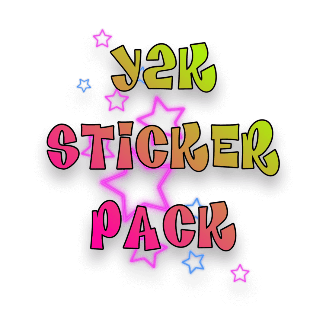 Y2k sticker pack ☆