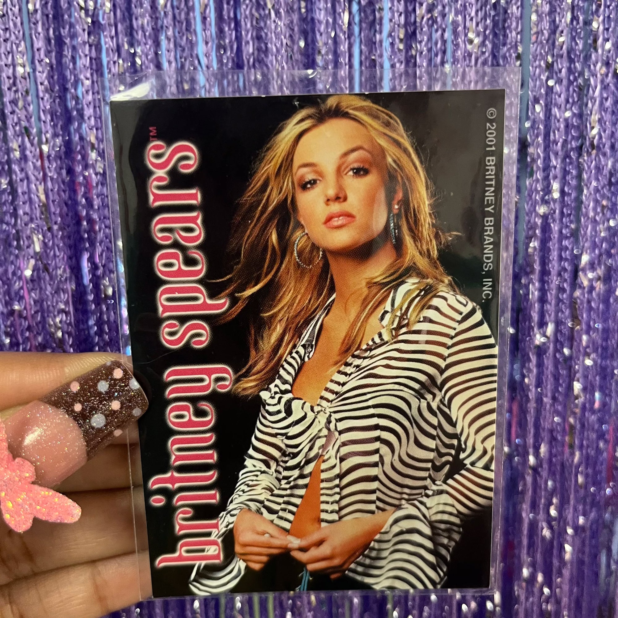 Vintage Britney Spears stickers