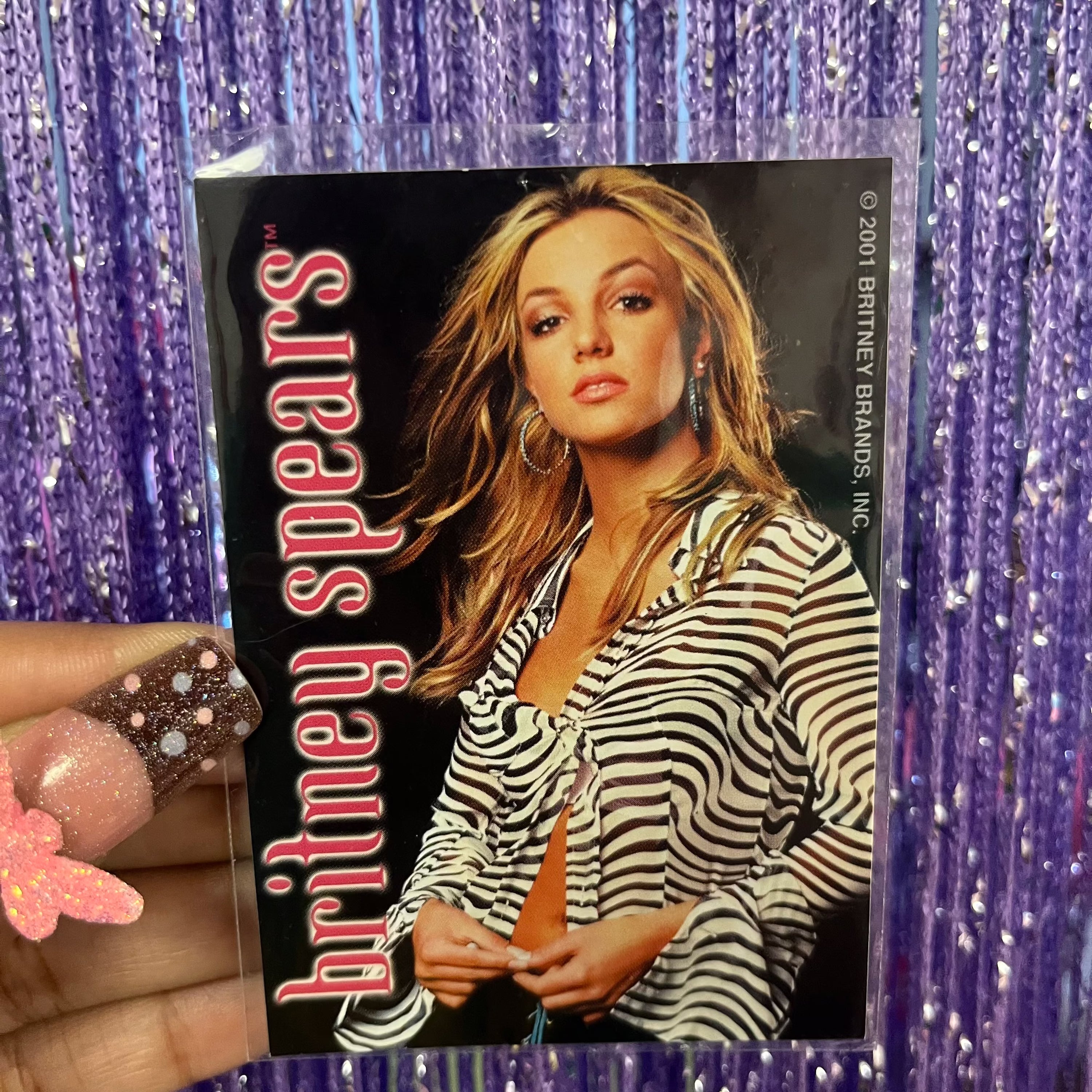 Vintage Britney Spears stickers