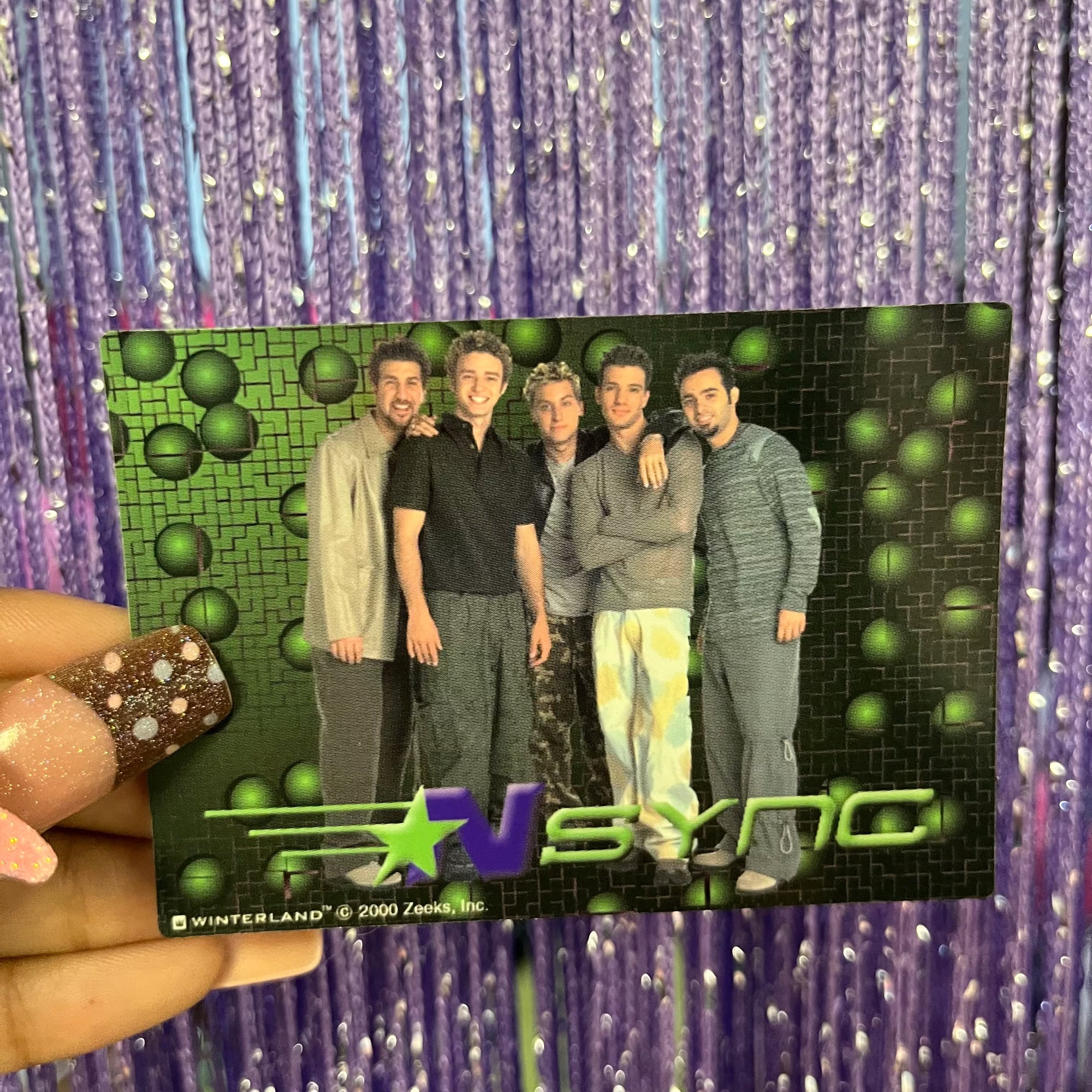 Vintage nSYNC stickers
