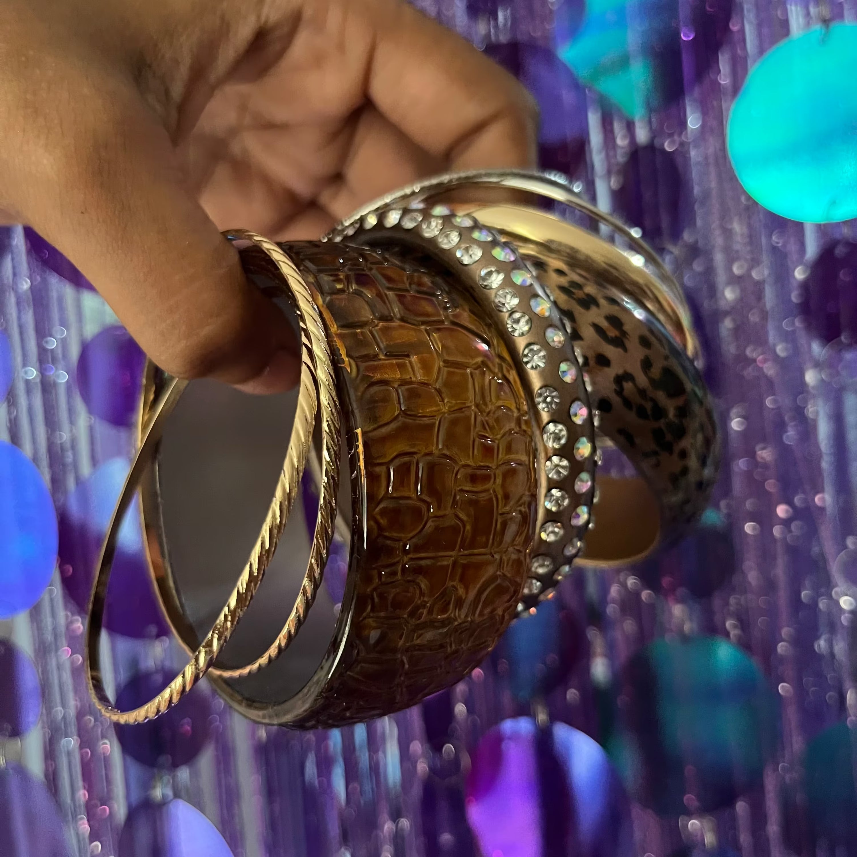 Suga mama curated vintage bangle bracelet set