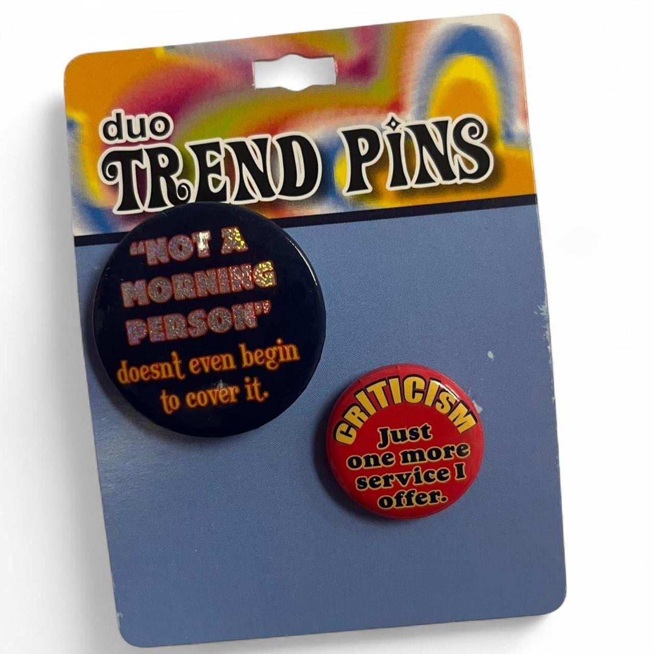 Trend pins set #2
