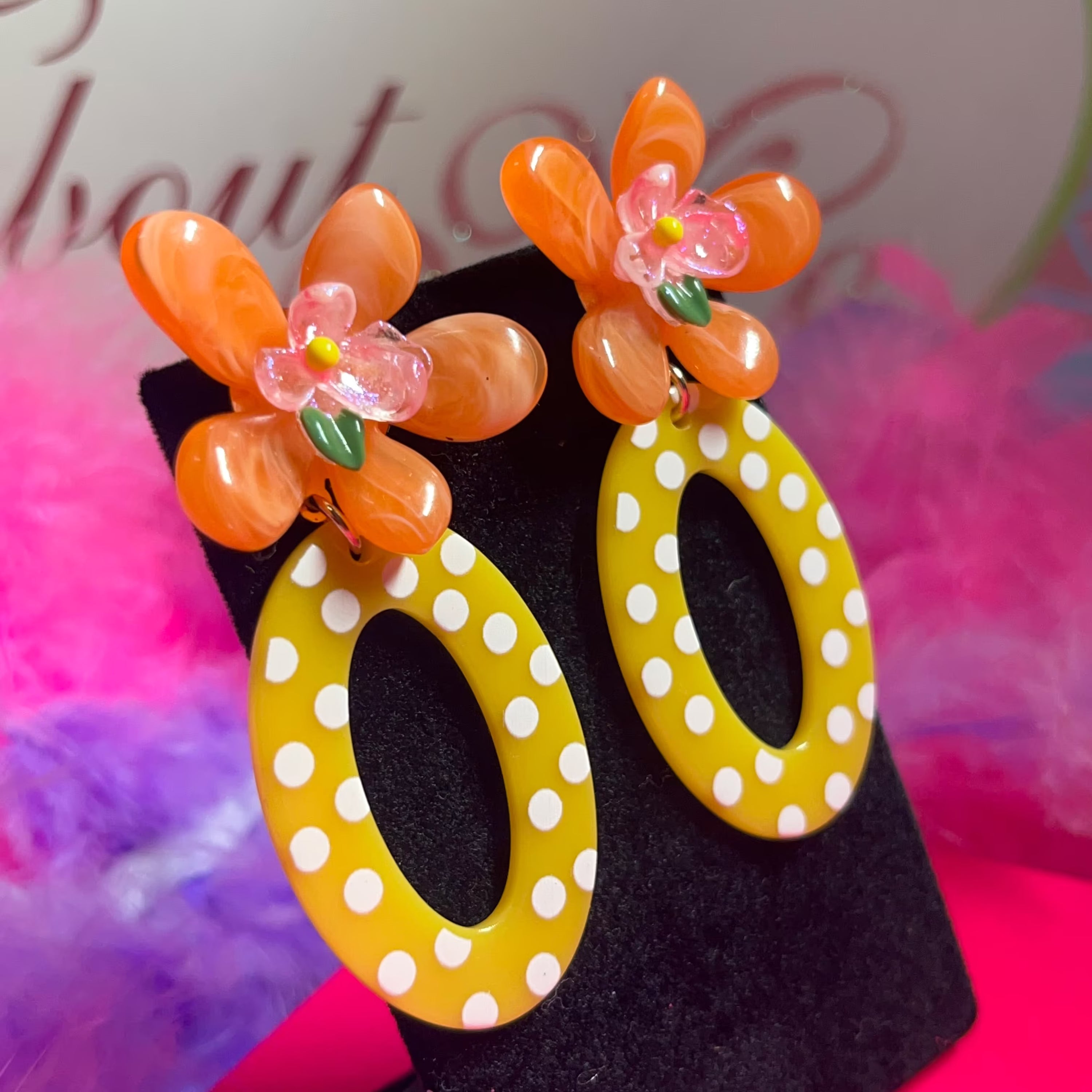 Citrus pop earrings