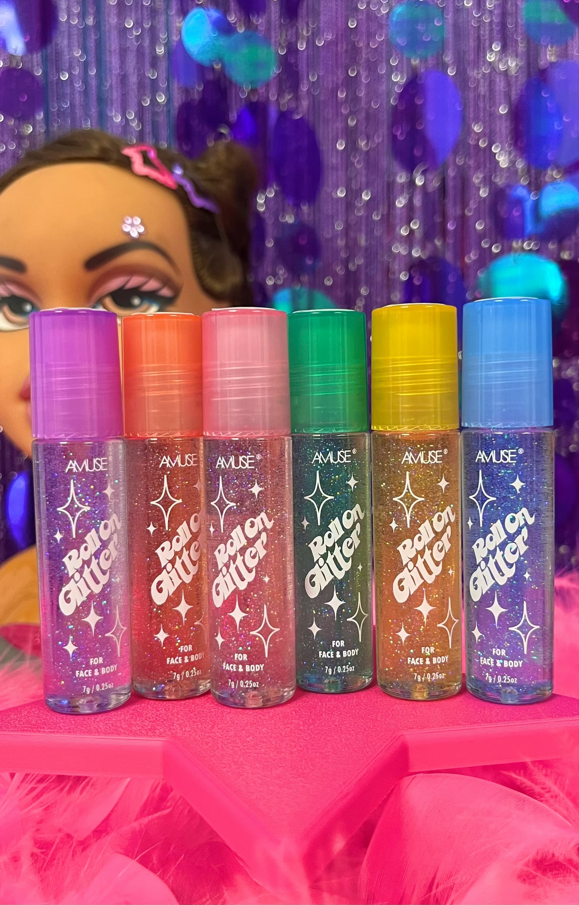 Amuse Roll on body glitter