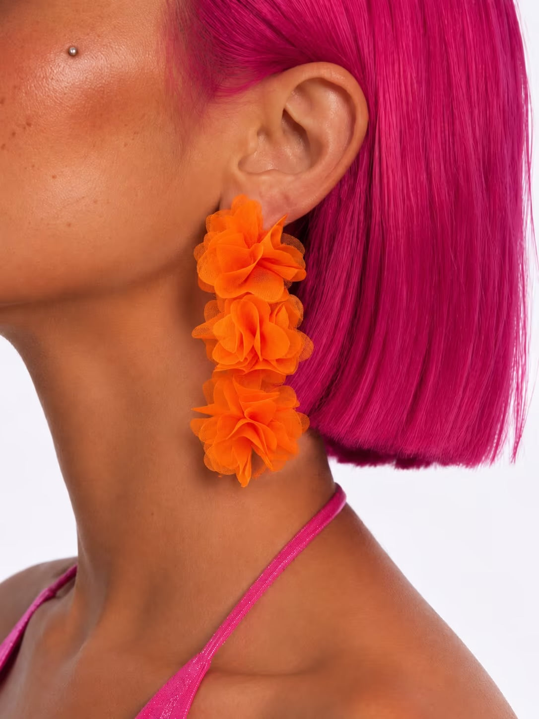 Orange u gorgeous earrings
