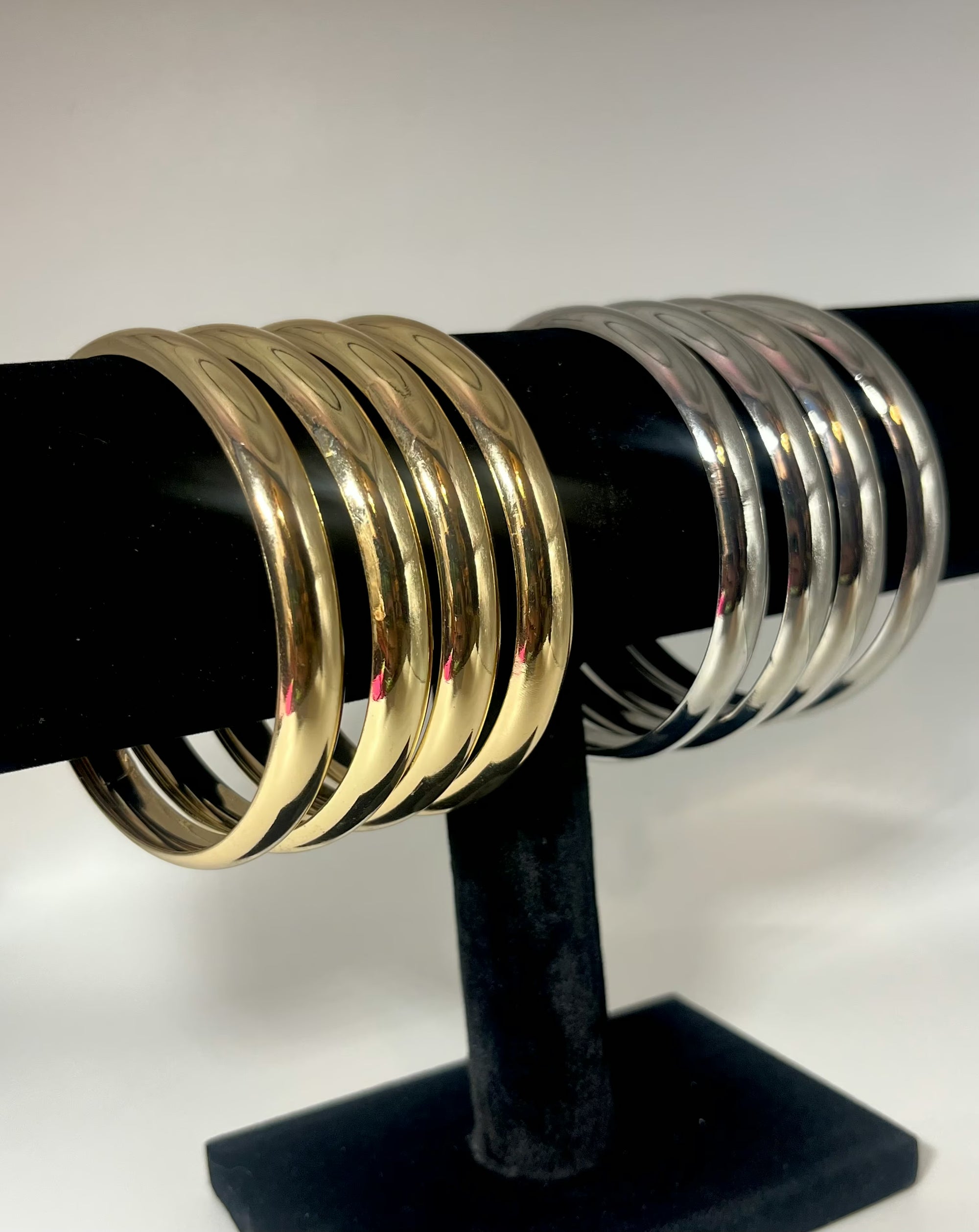 90s layered bangles