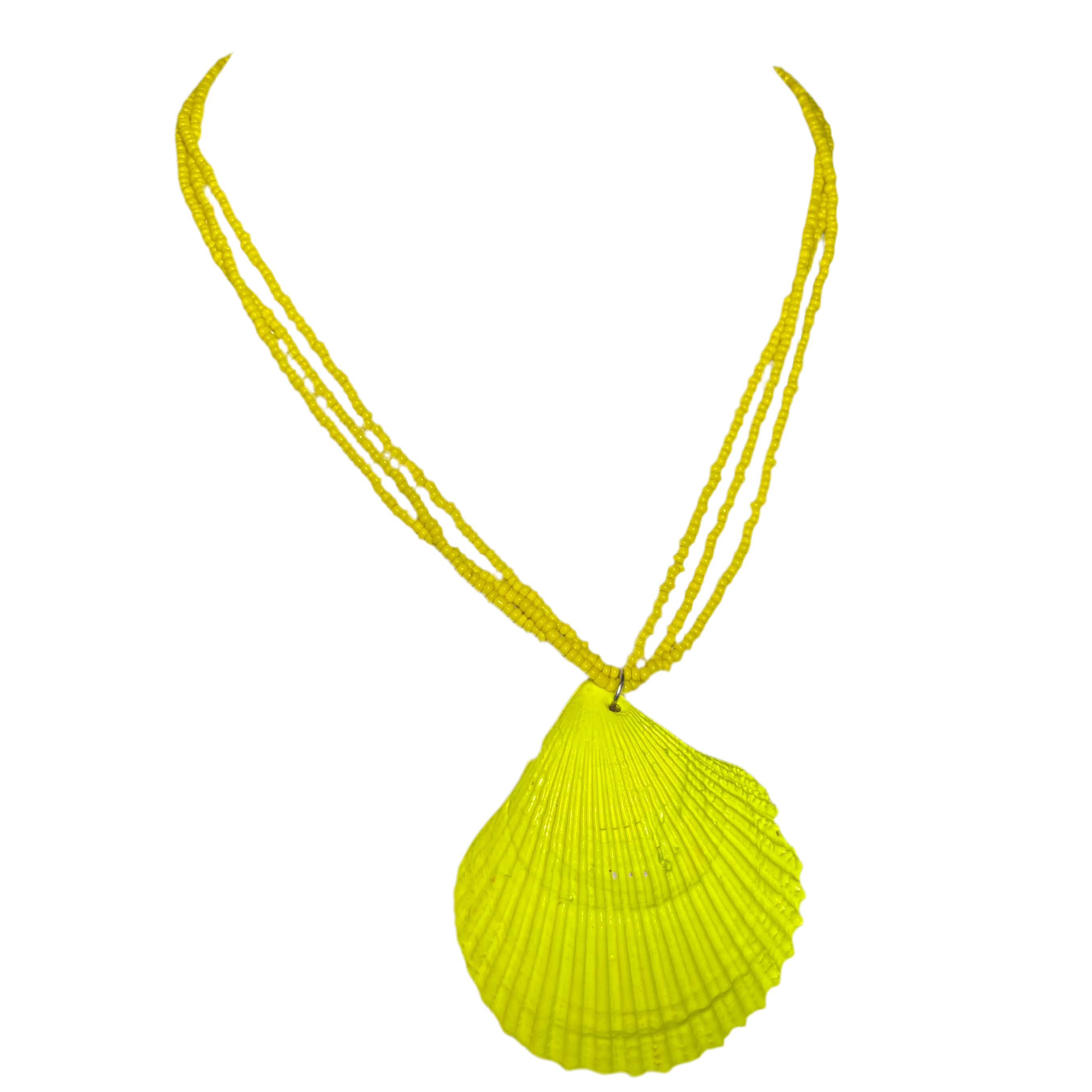 Caribbean shell necklaces