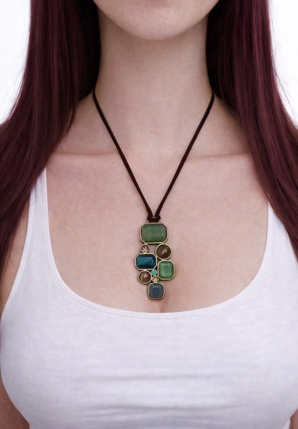 Pebblestone promises necklace