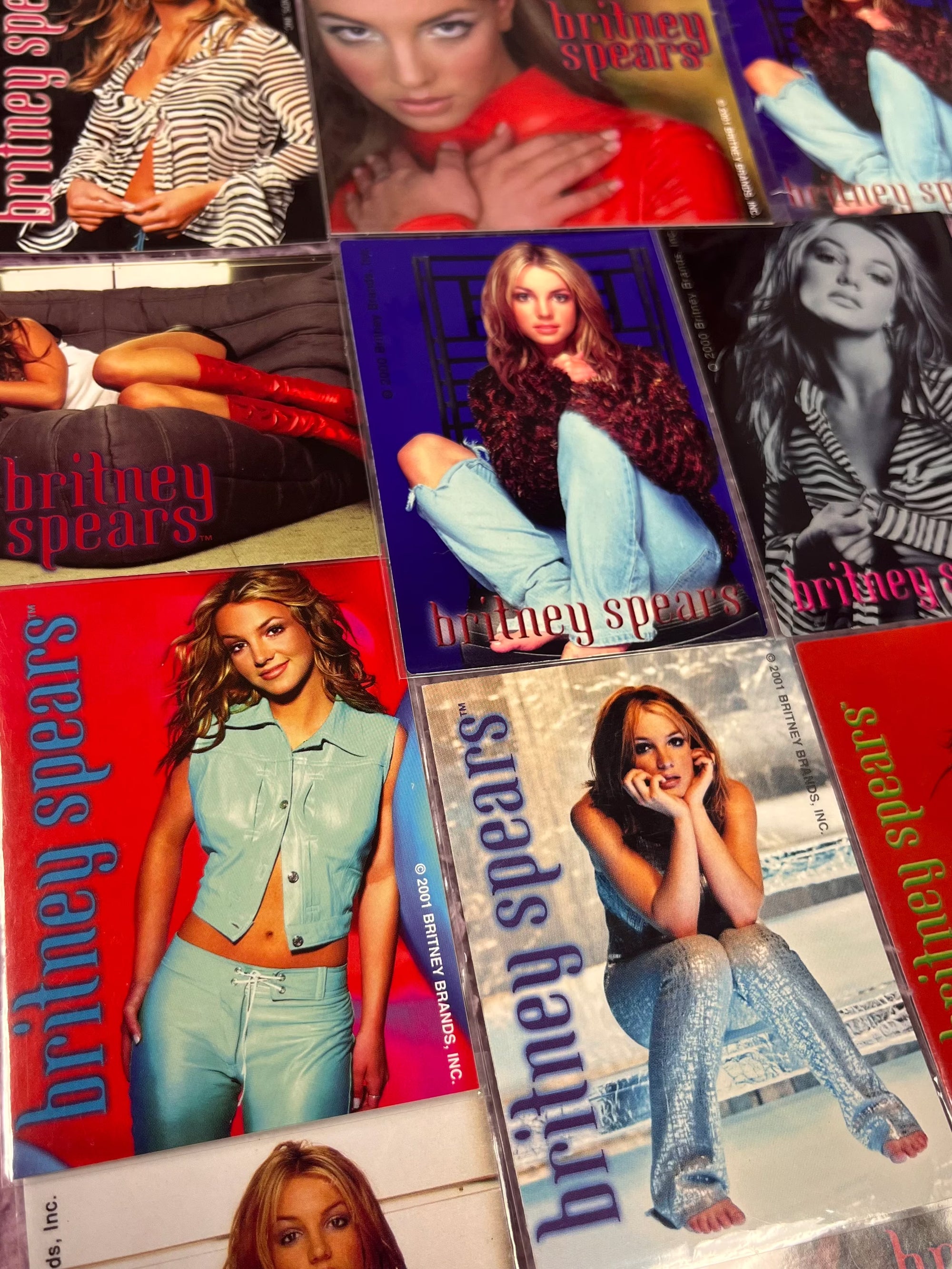 Vintage Britney Spears stickers