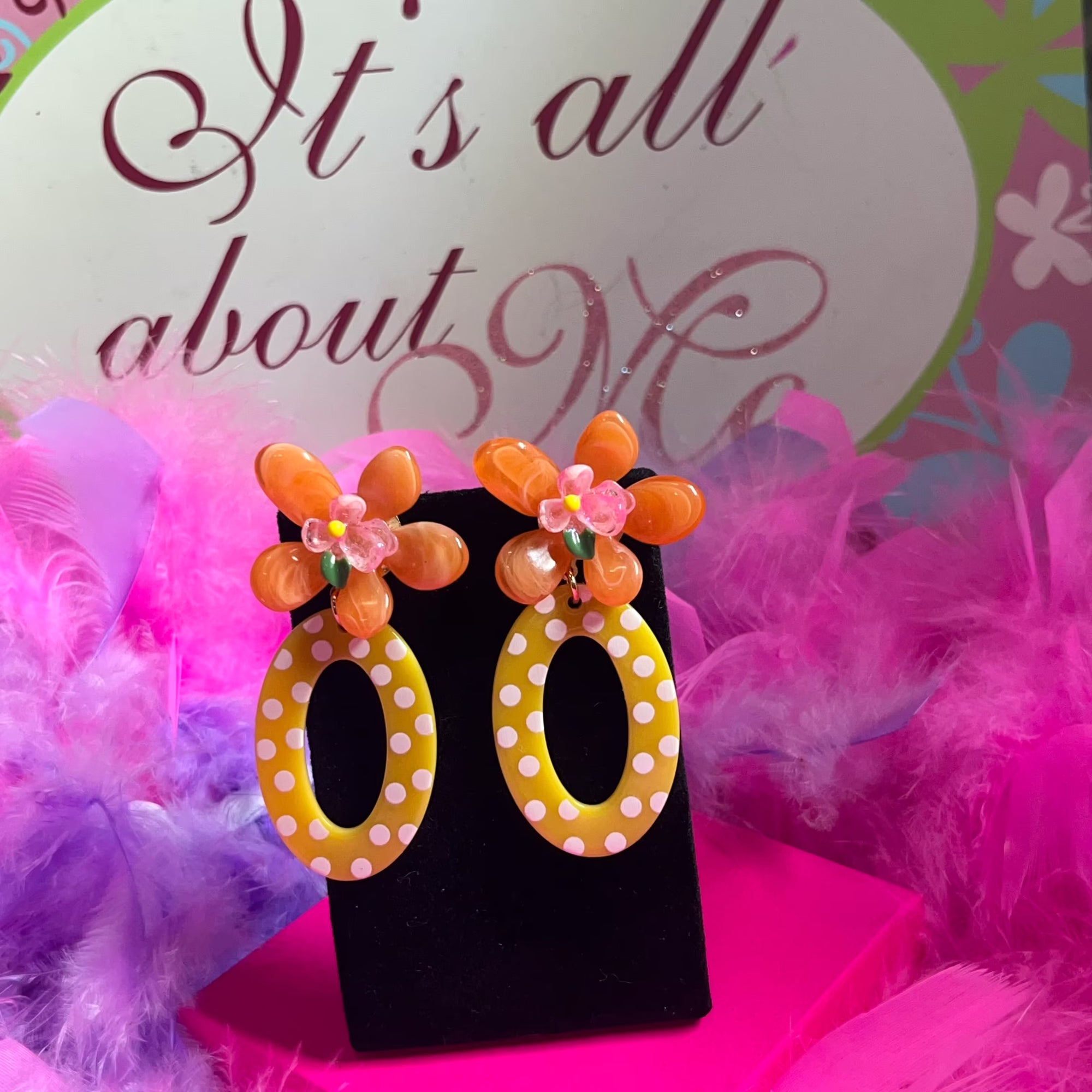 Citrus pop earrings