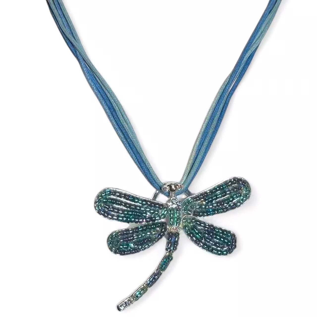 Serene dragonfly necklace