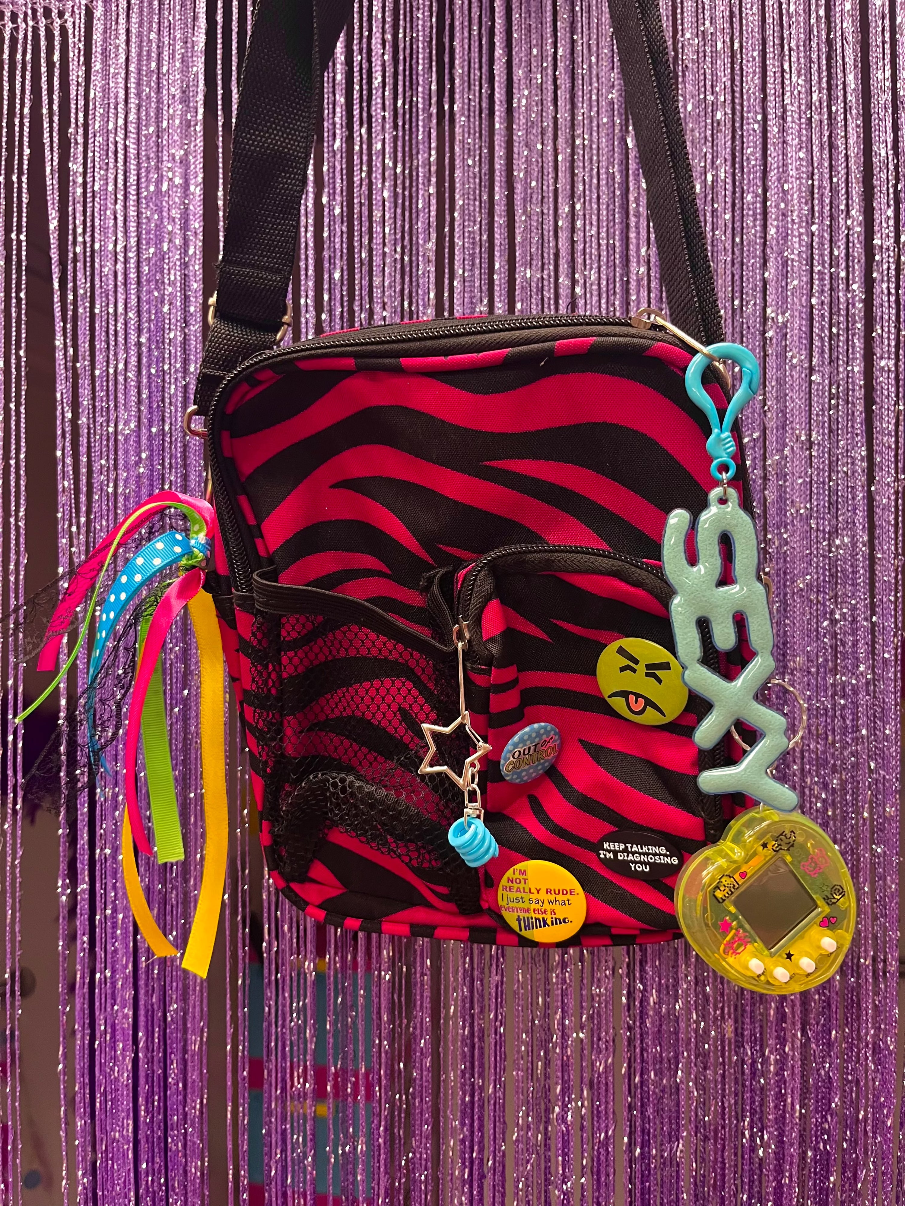 Tr1xi3 reworked crossbody bag