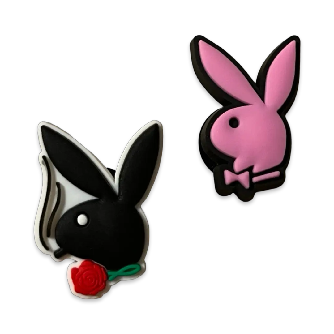 Playboy croc charms ☆