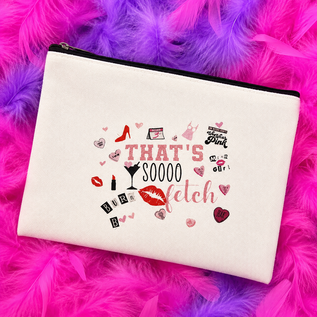 That’s so fetch makeup bag