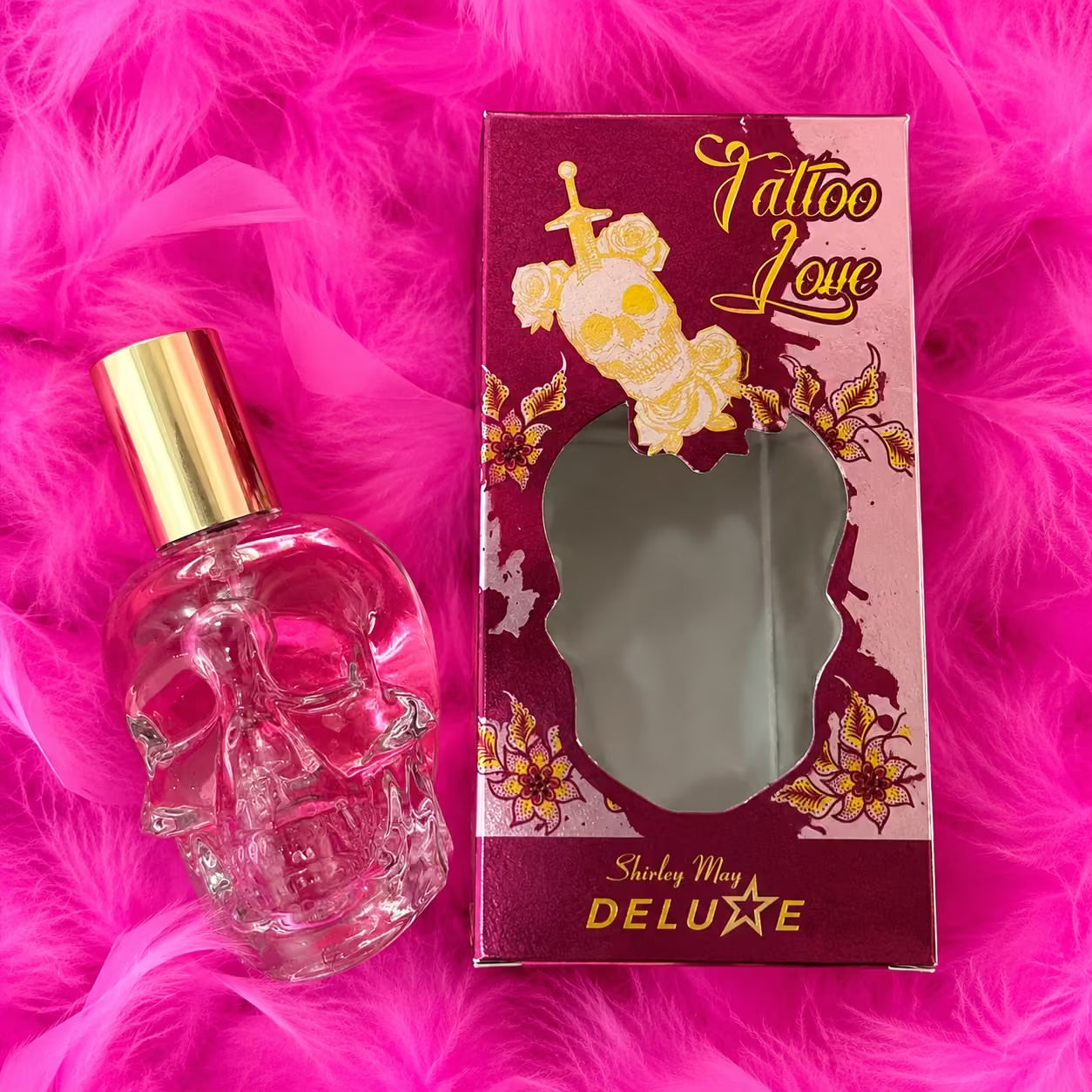 Tattoo love perfume