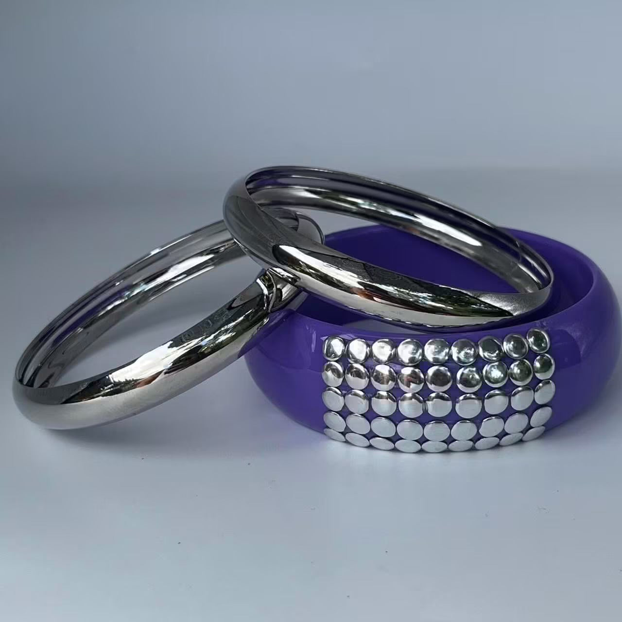 Lindsay bangle bracelet set