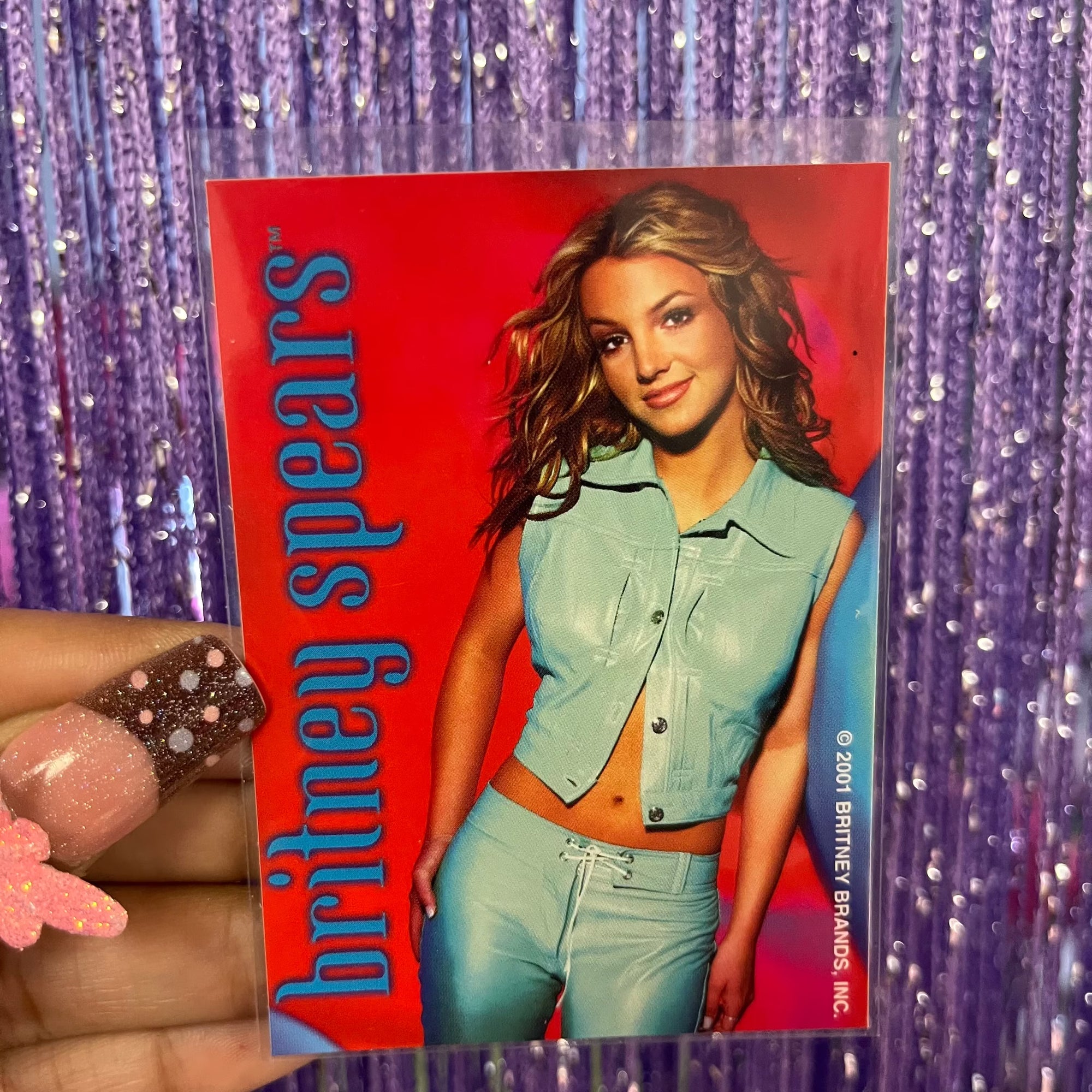 Vintage Britney Spears stickers