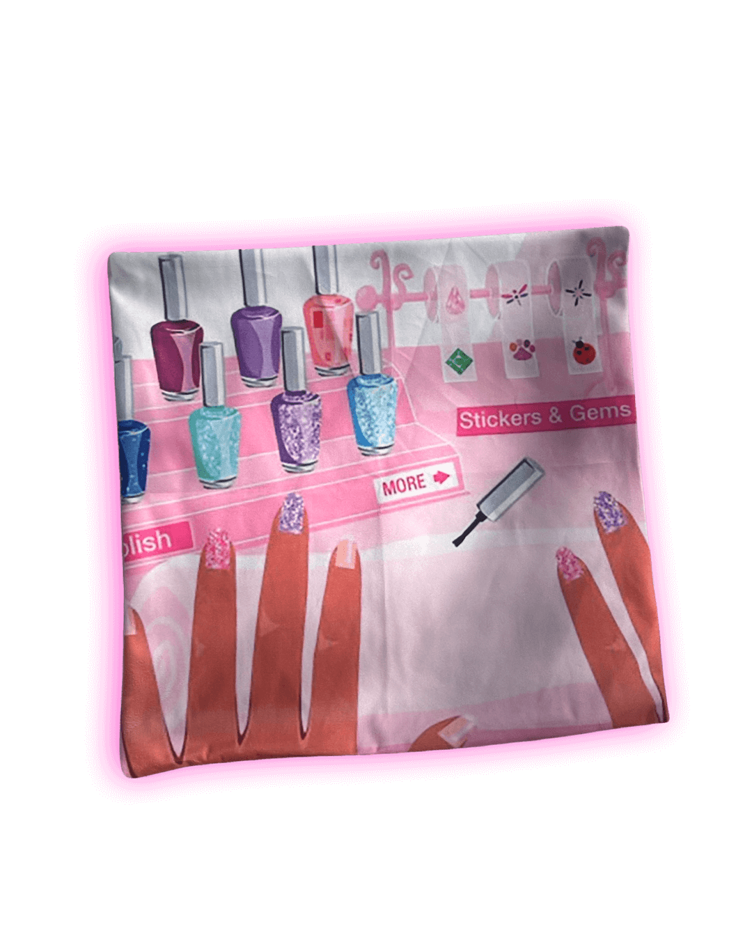 Dazzling nails pillow case ☆