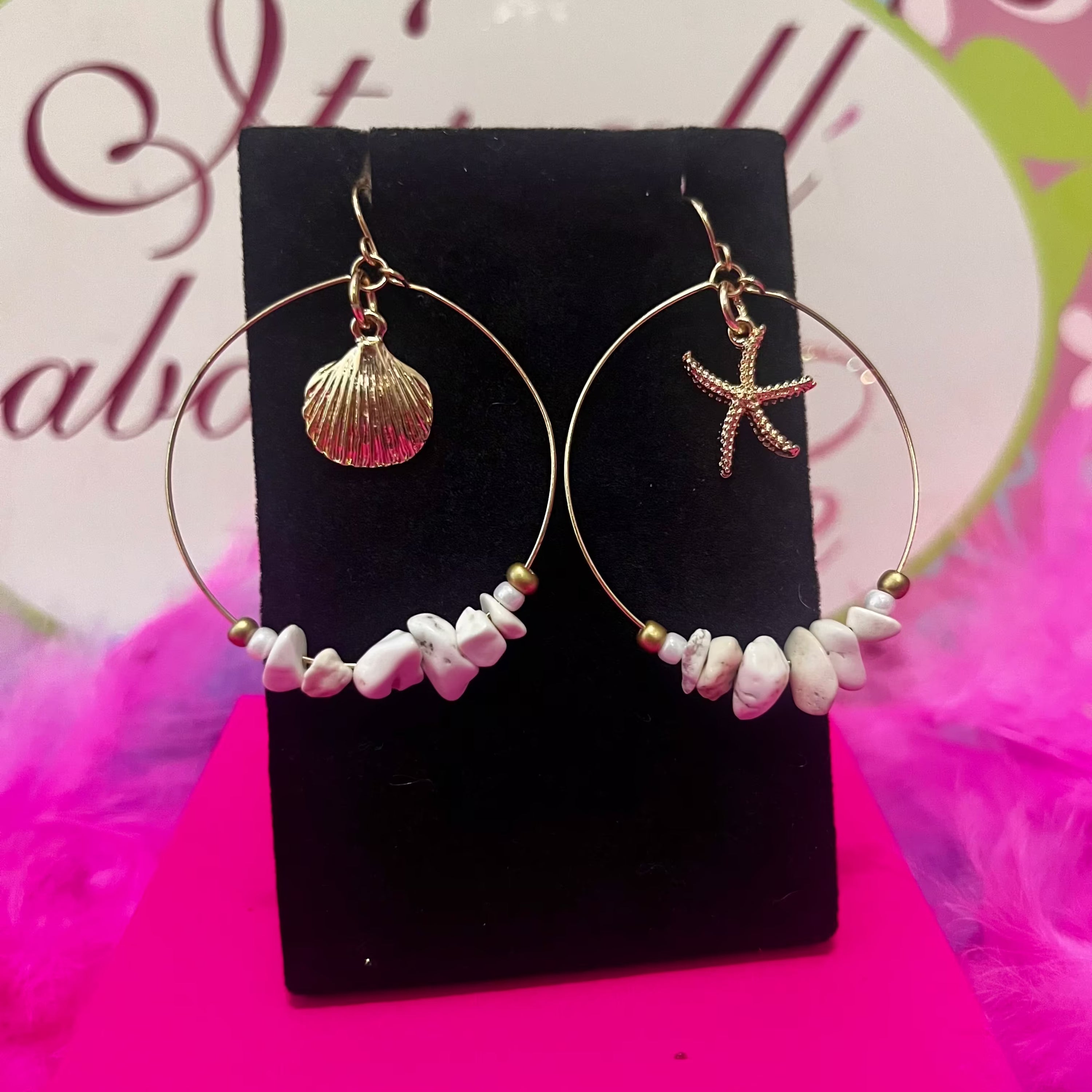 beach days earrings