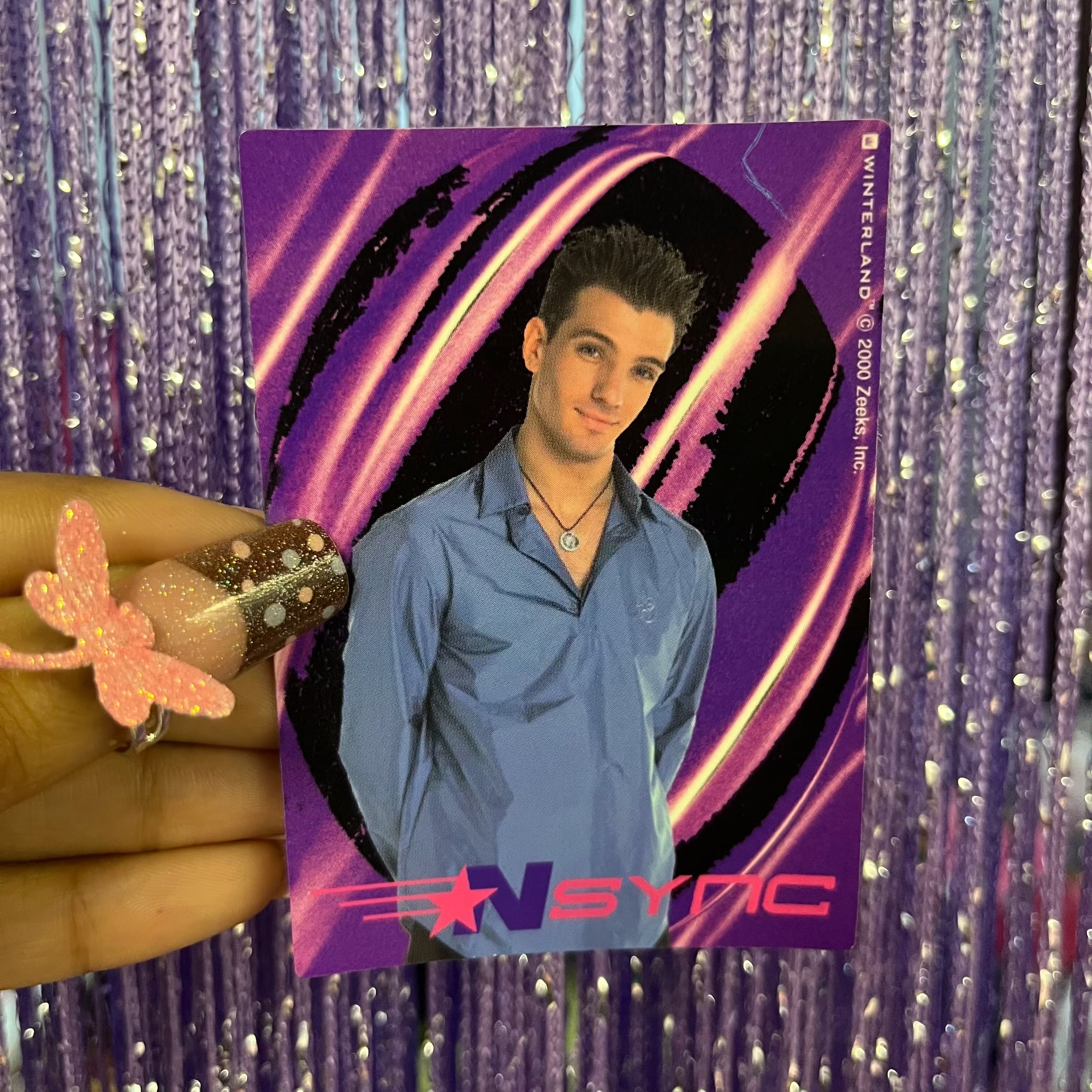 Vintage nSYNC stickers