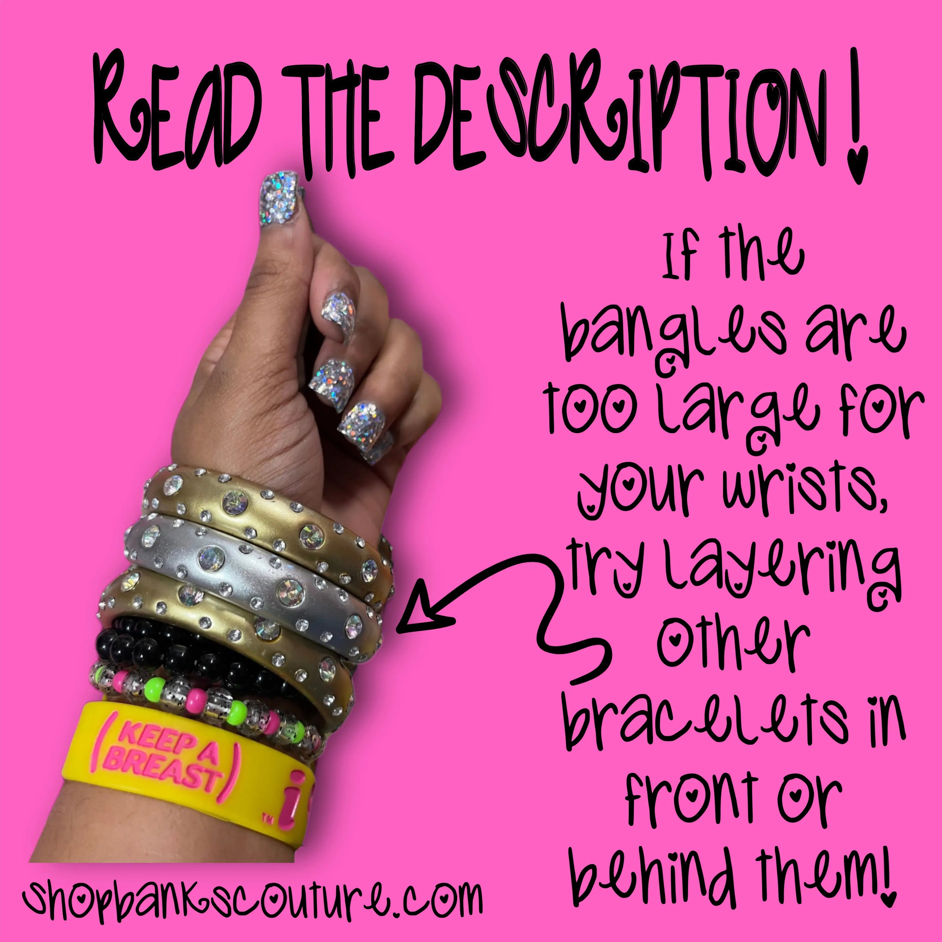 Zebra bangle bracelets ☆