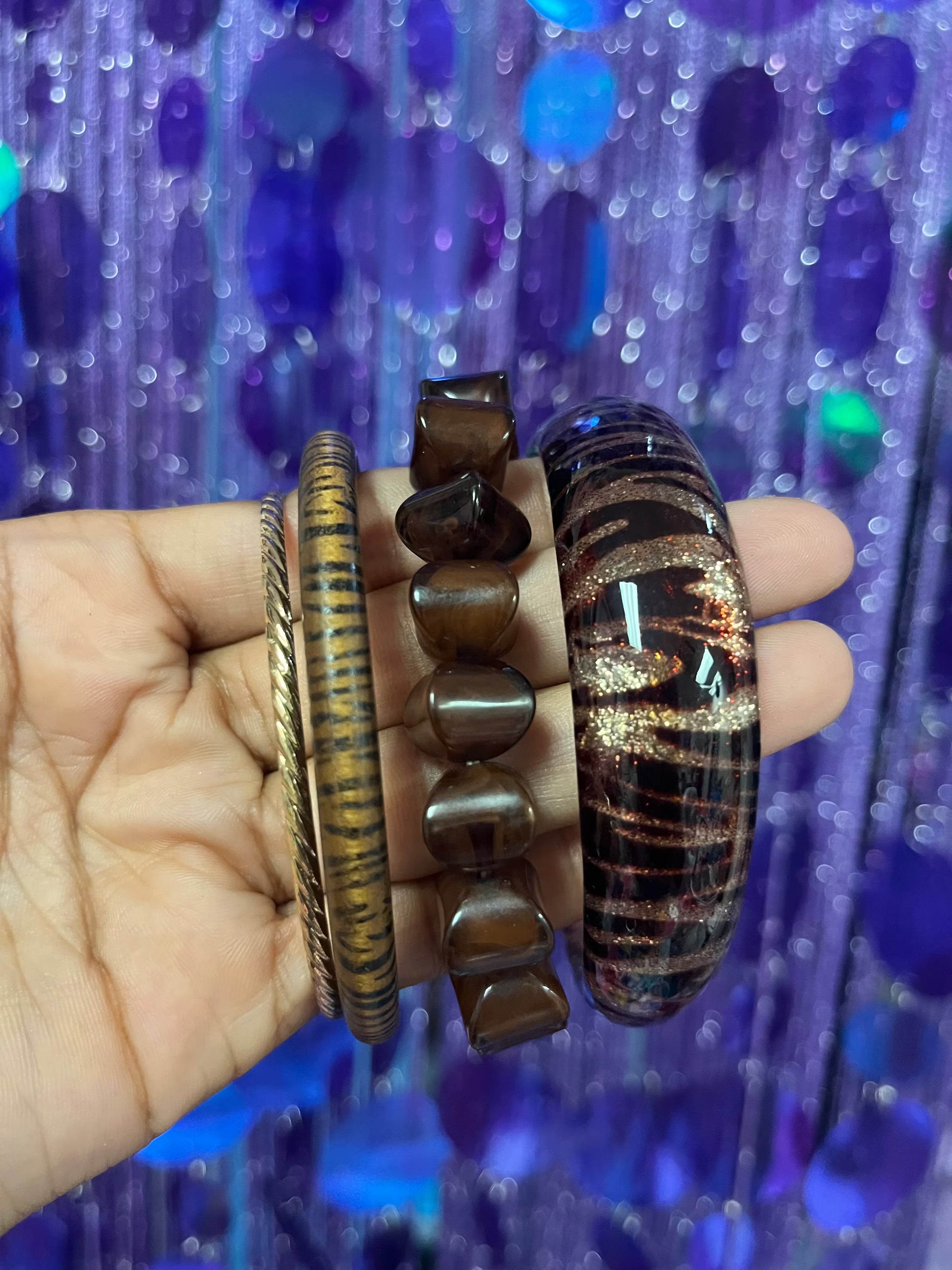 Miss VIP curated vintage bangle bracelet set