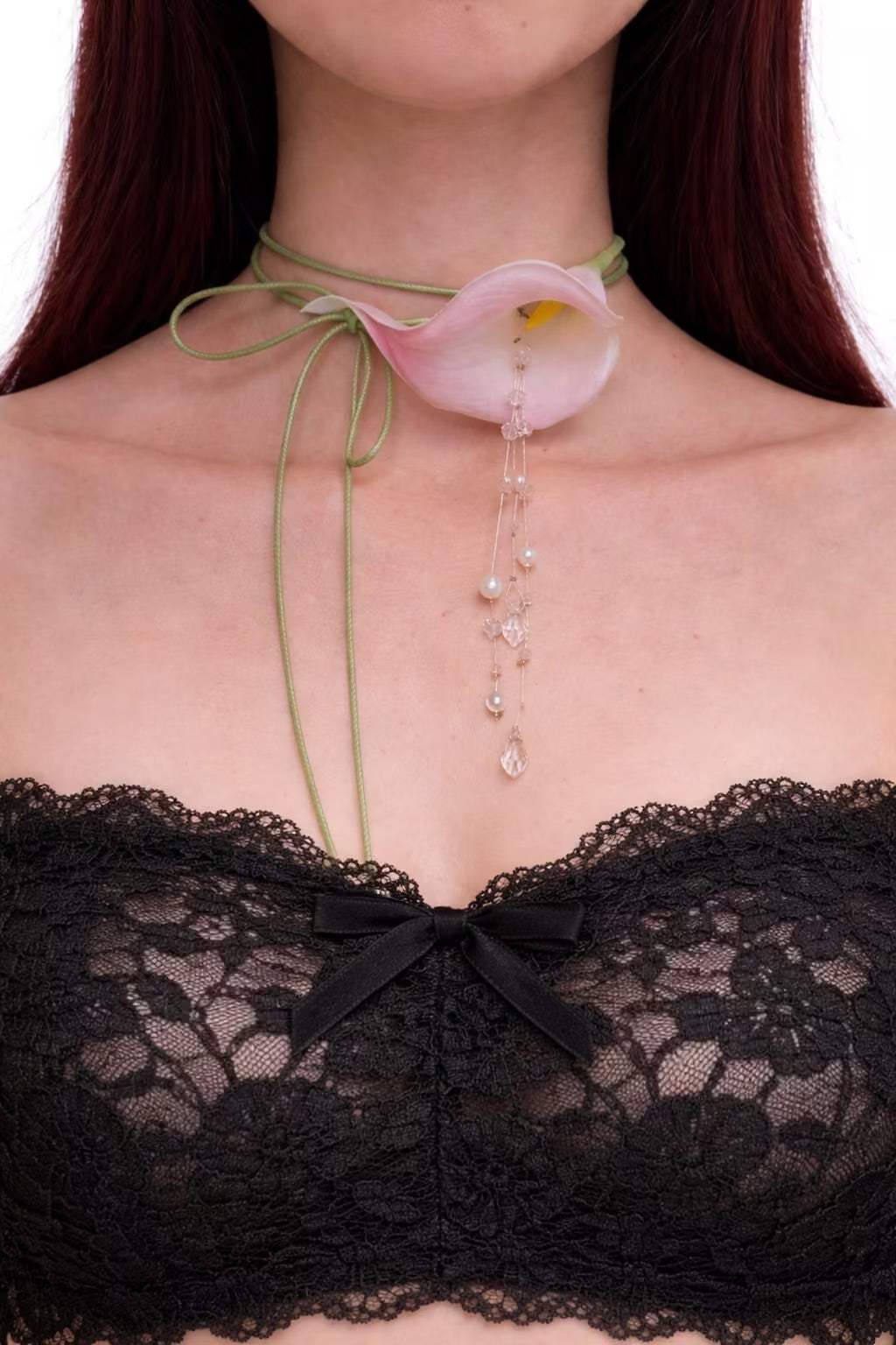 Dewdrop layered necklace