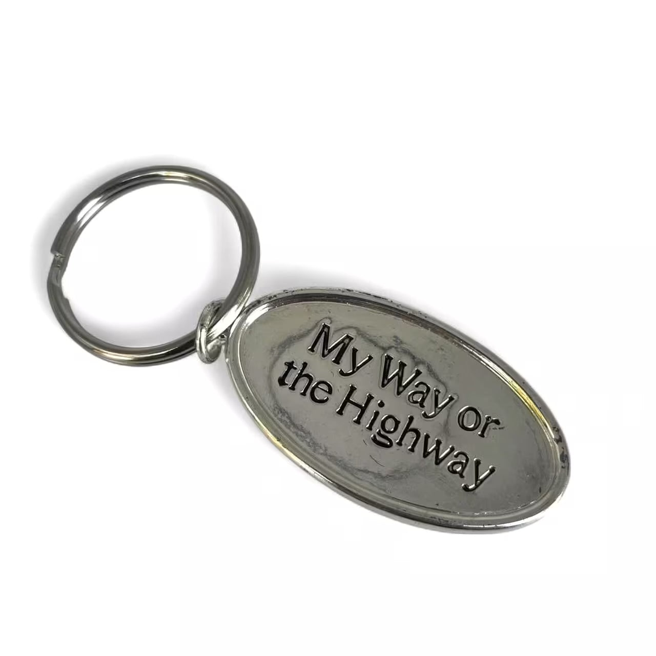 My way or the highway keychain