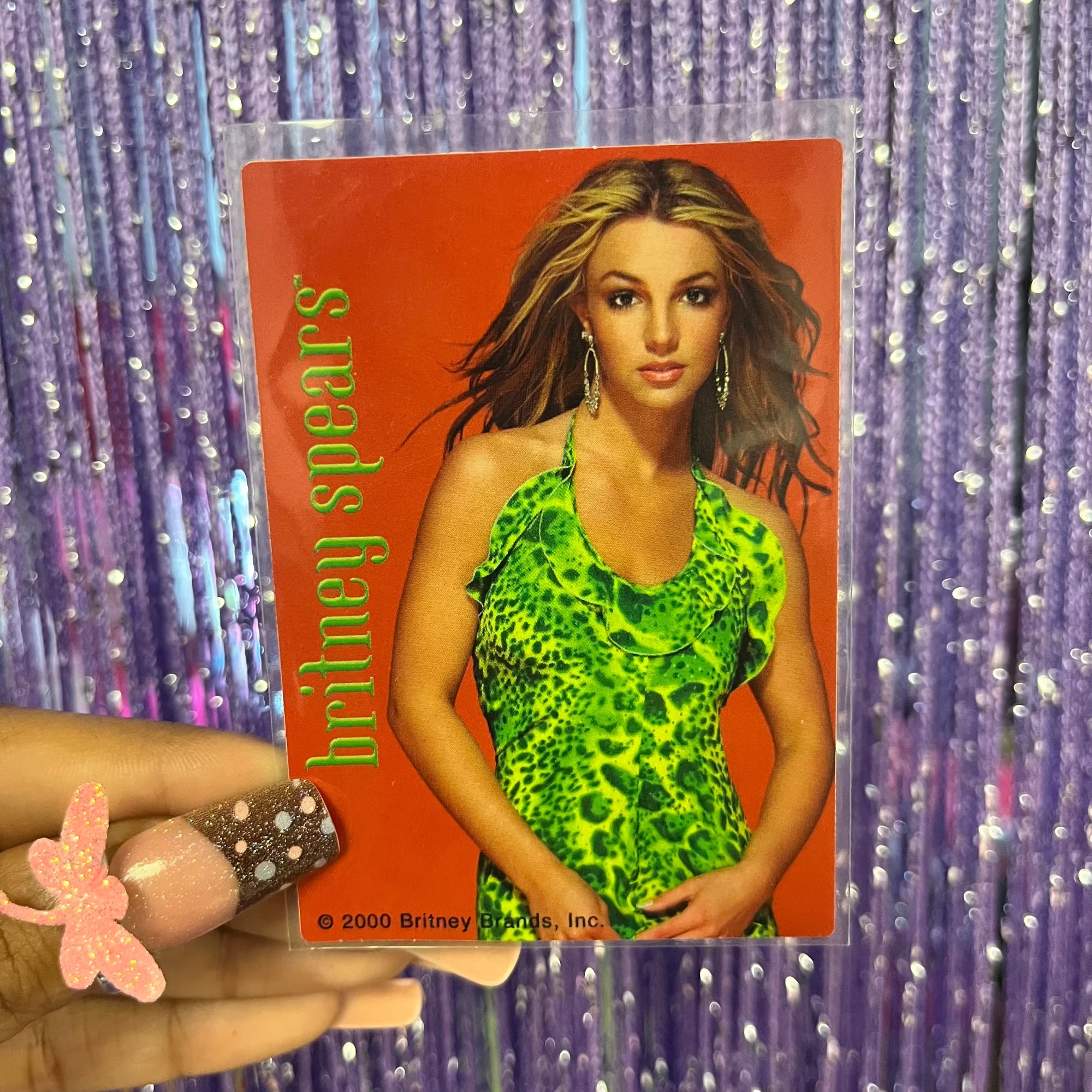 Vintage Britney Spears stickers