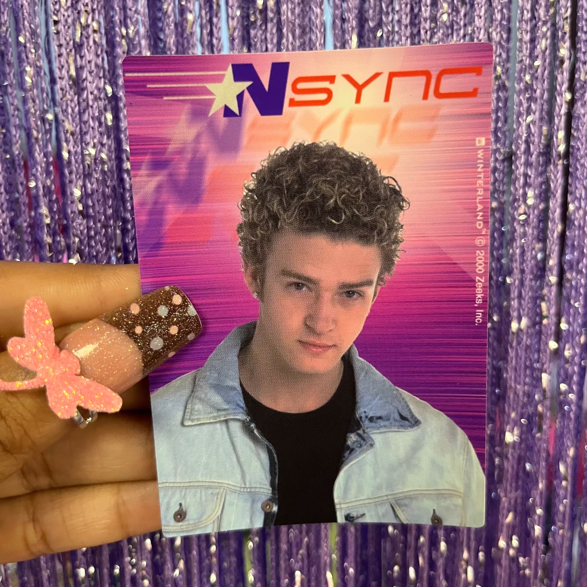 Vintage nSYNC stickers