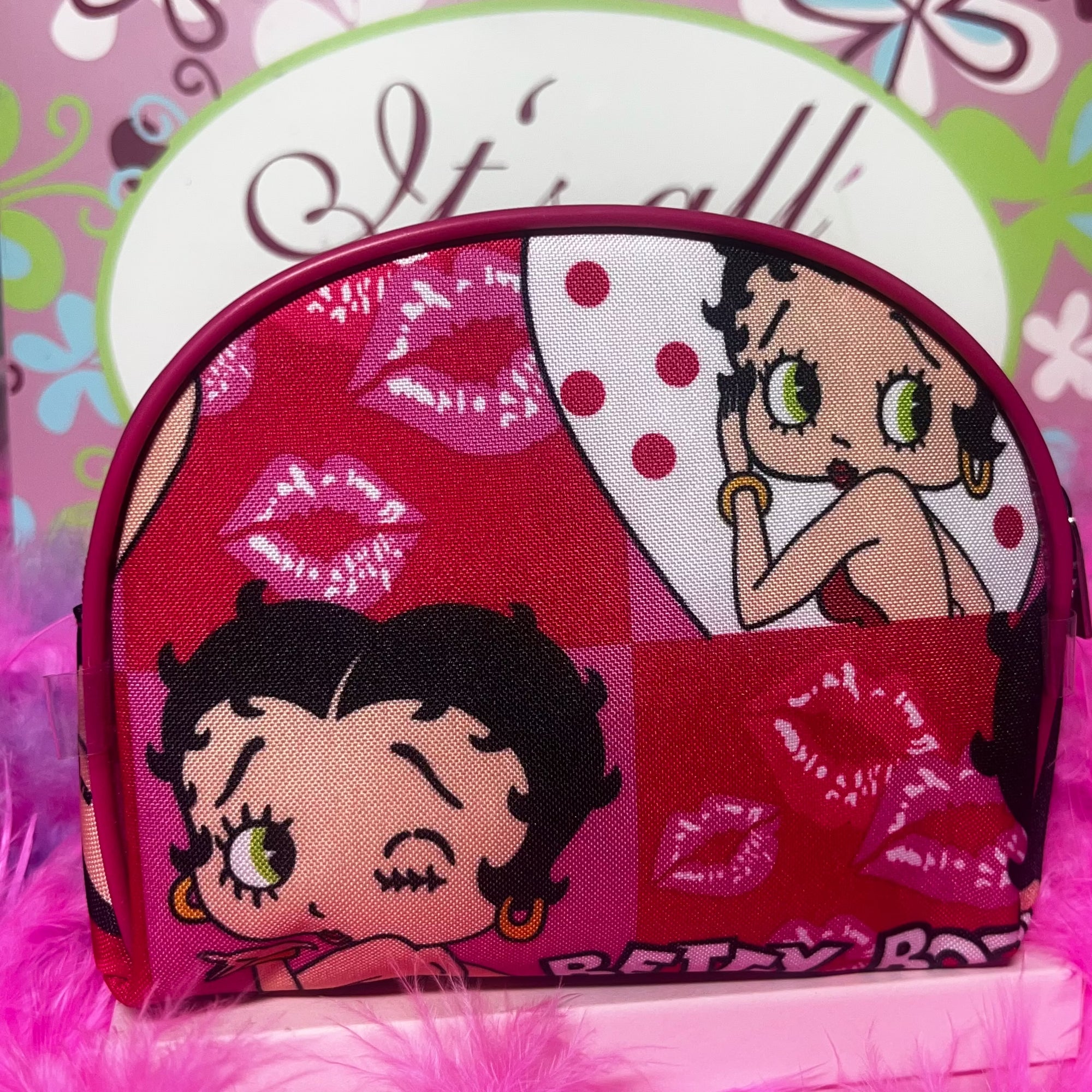Betty boop makeup bag