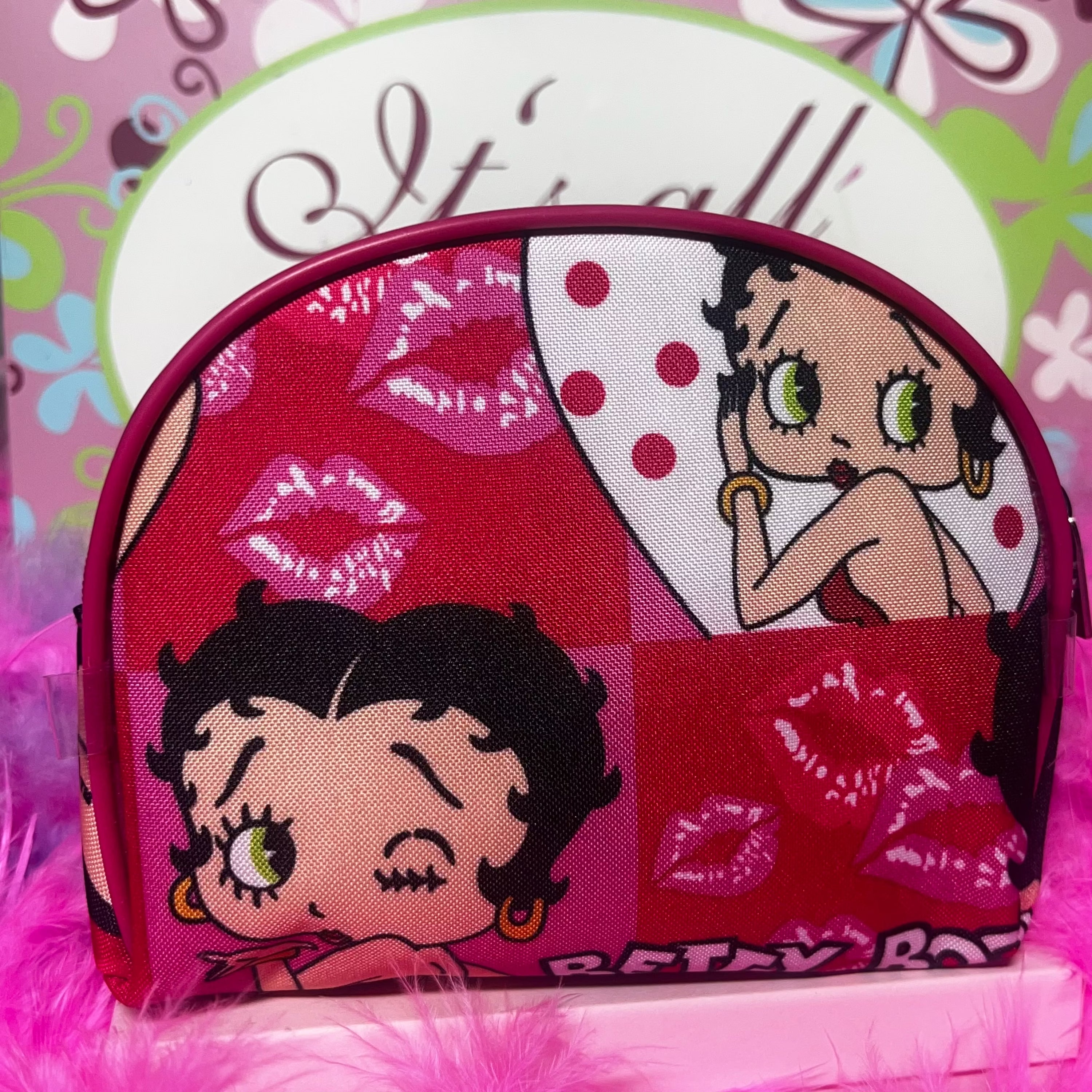 Betty boop makeup bag