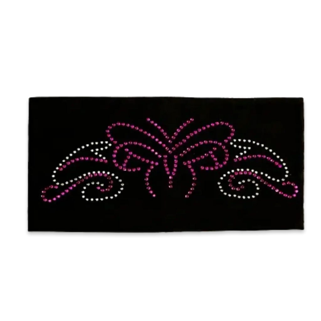 Rhinestone Butterfly headband ♡