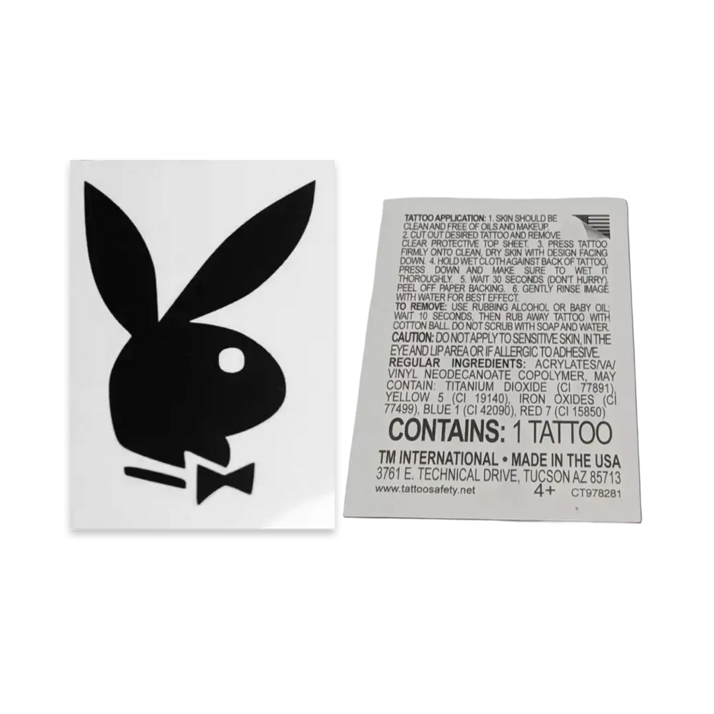 Playboy bunny mini temporary tattoo ♡