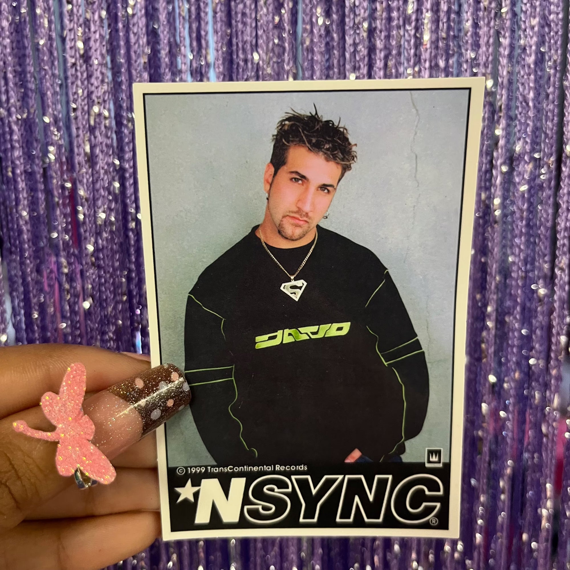 Vintage nSYNC stickers