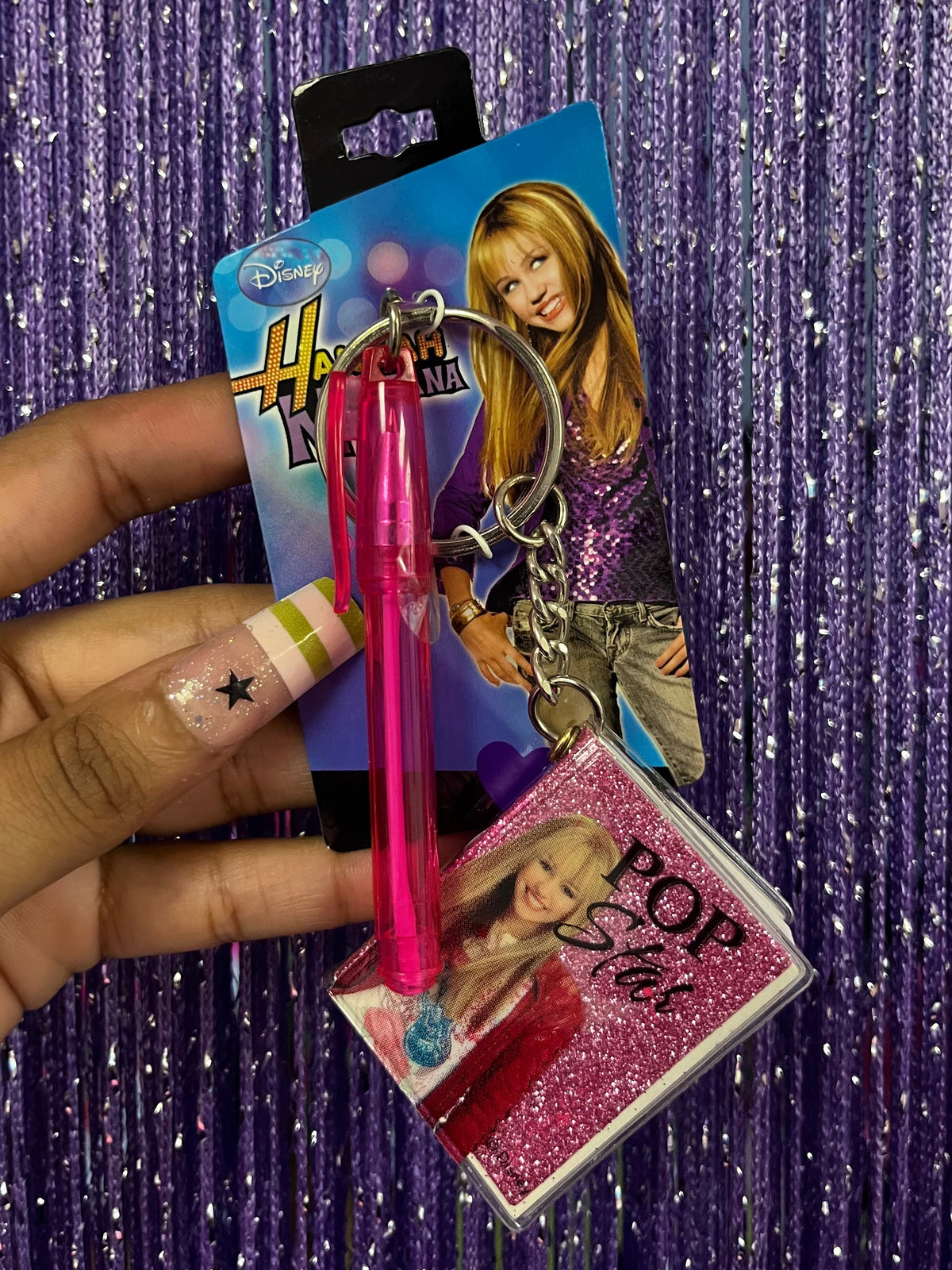Hannah Montana Mini Keychain Notebook