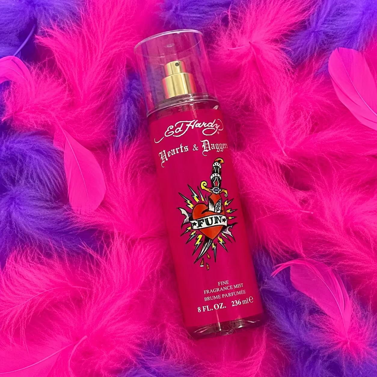 Ed Hardy hearts and daggers perfume body spray