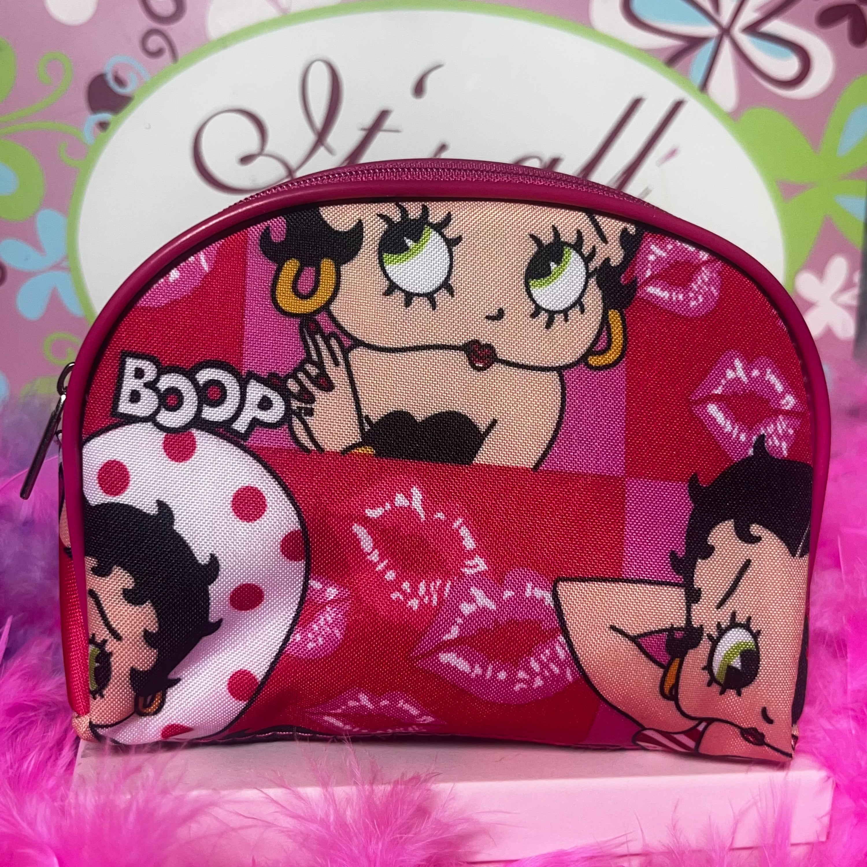 Betty boop makeup bag
