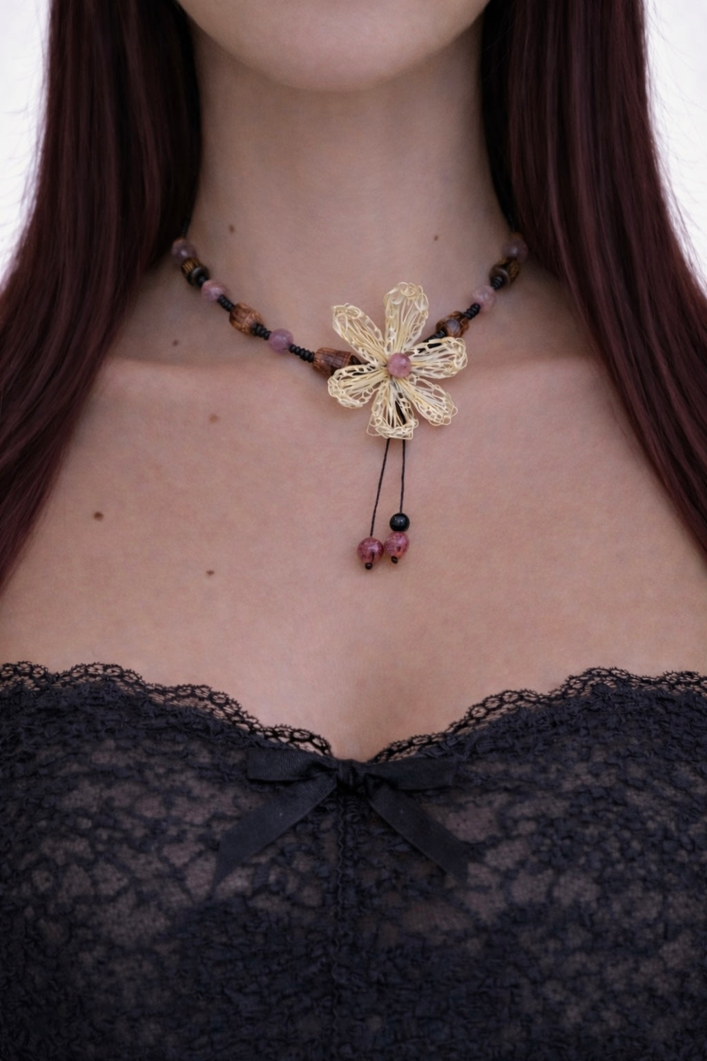 Secret garden necklace