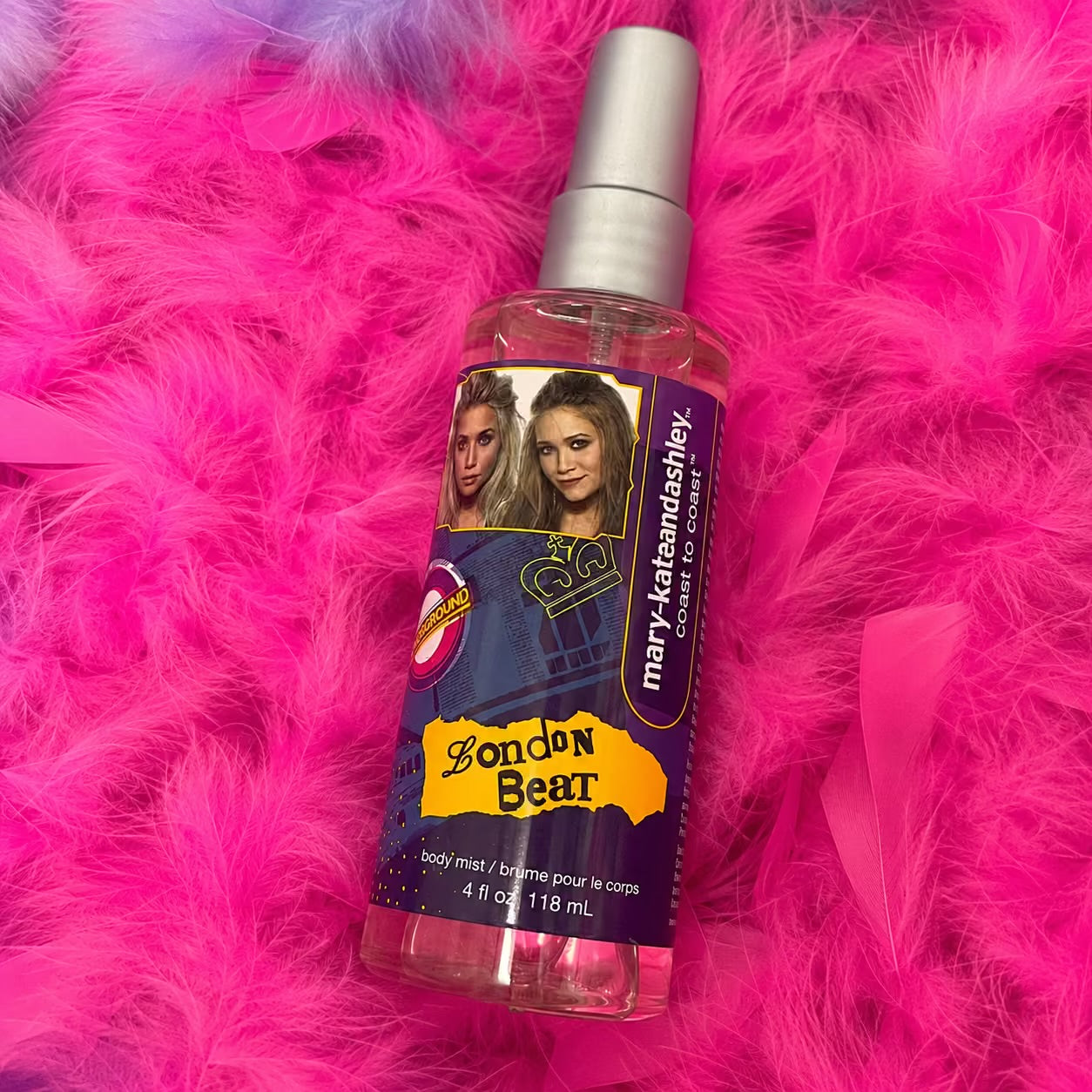 RARE Mary-Kate and Ashley London beat perfume spray